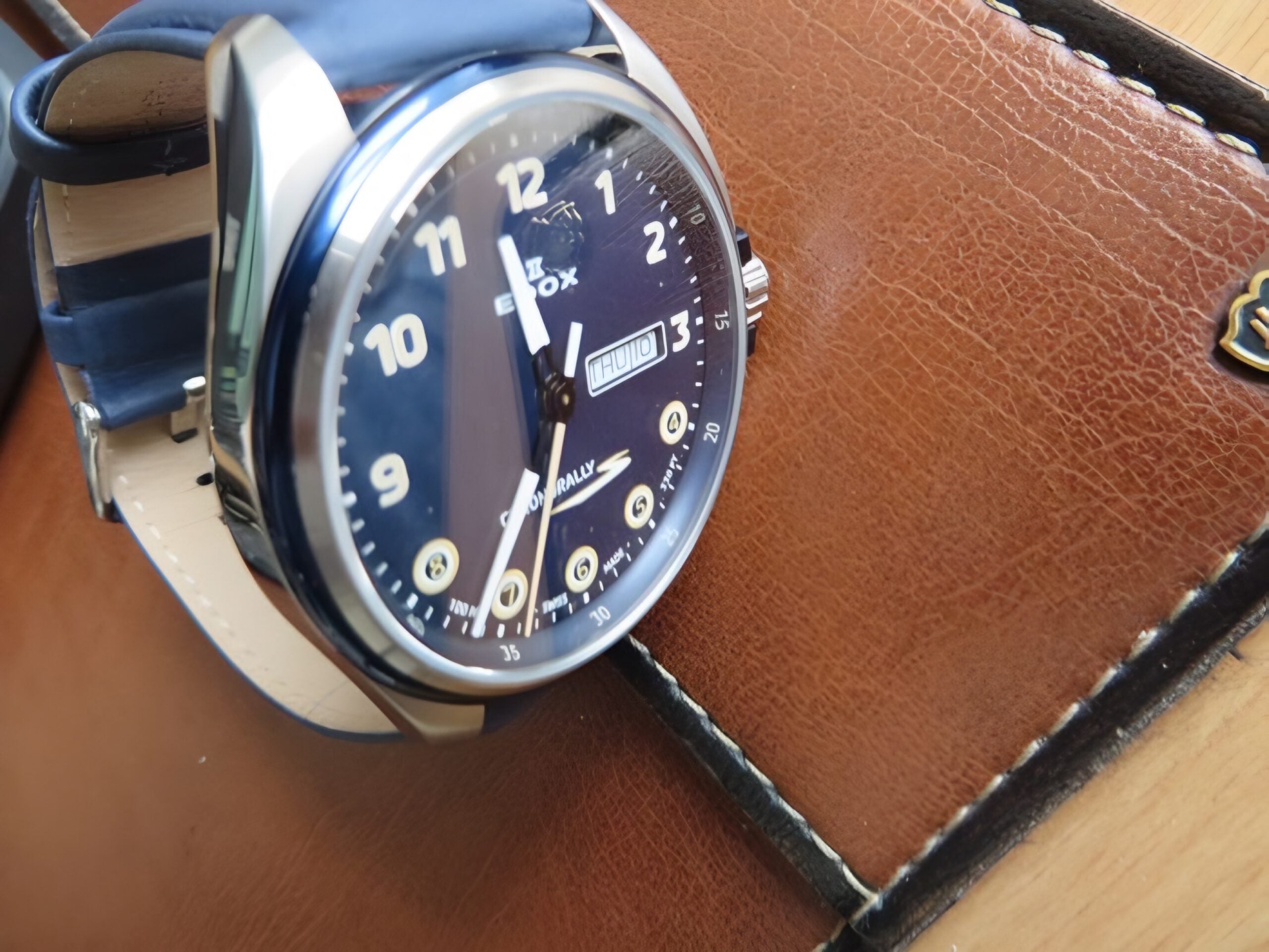 Reloj Edox Chronorally Hombre