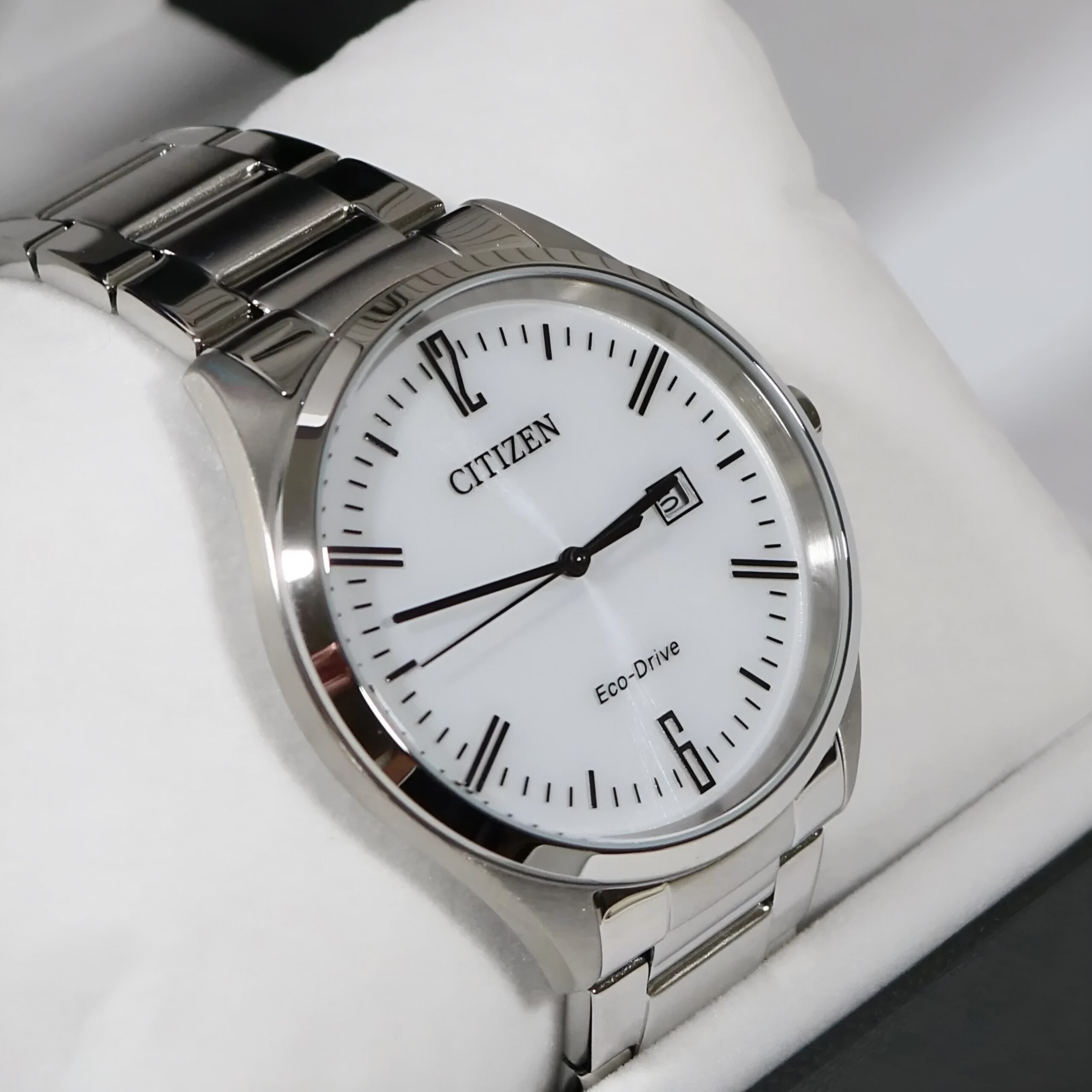 Reloj Citizen BM7350-86A Eco-Drive Hombre Esfera Blanca