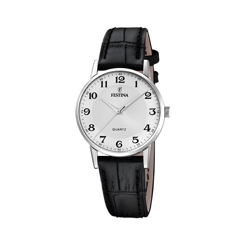 Reloj Festina F20690/1 Cuero Negro Clasico Hombre