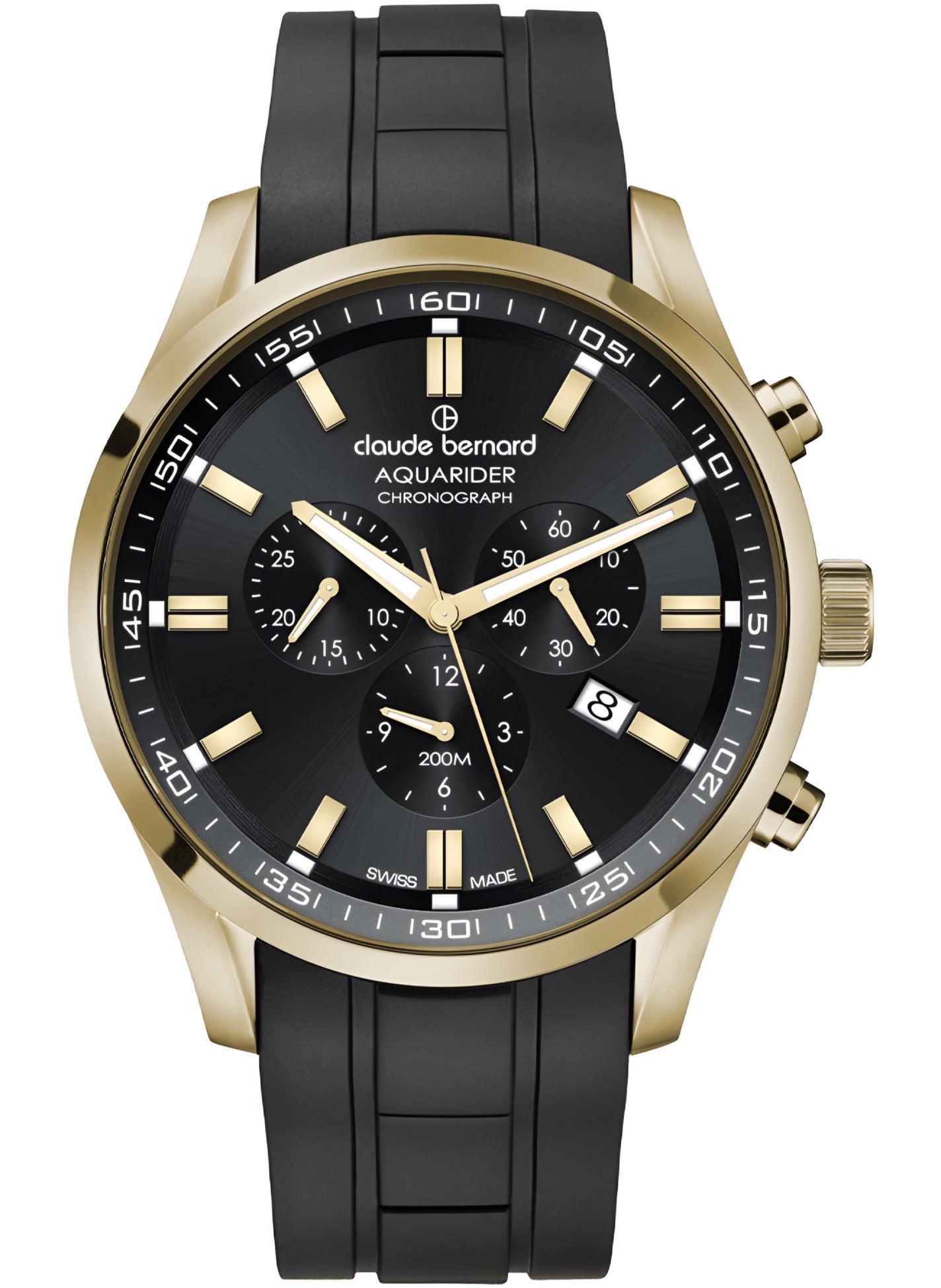 Reloj Claude Bernard Cronógrafo Acero Hombre