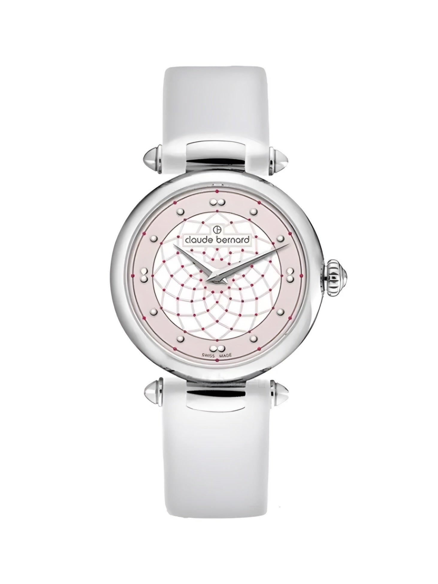 Reloj Claude Bernard Fashion Cuero Blanco Mujer