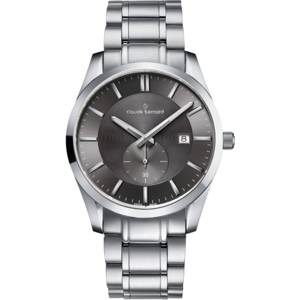 Reloj Claude Bernard Plateado 42mm Hombre