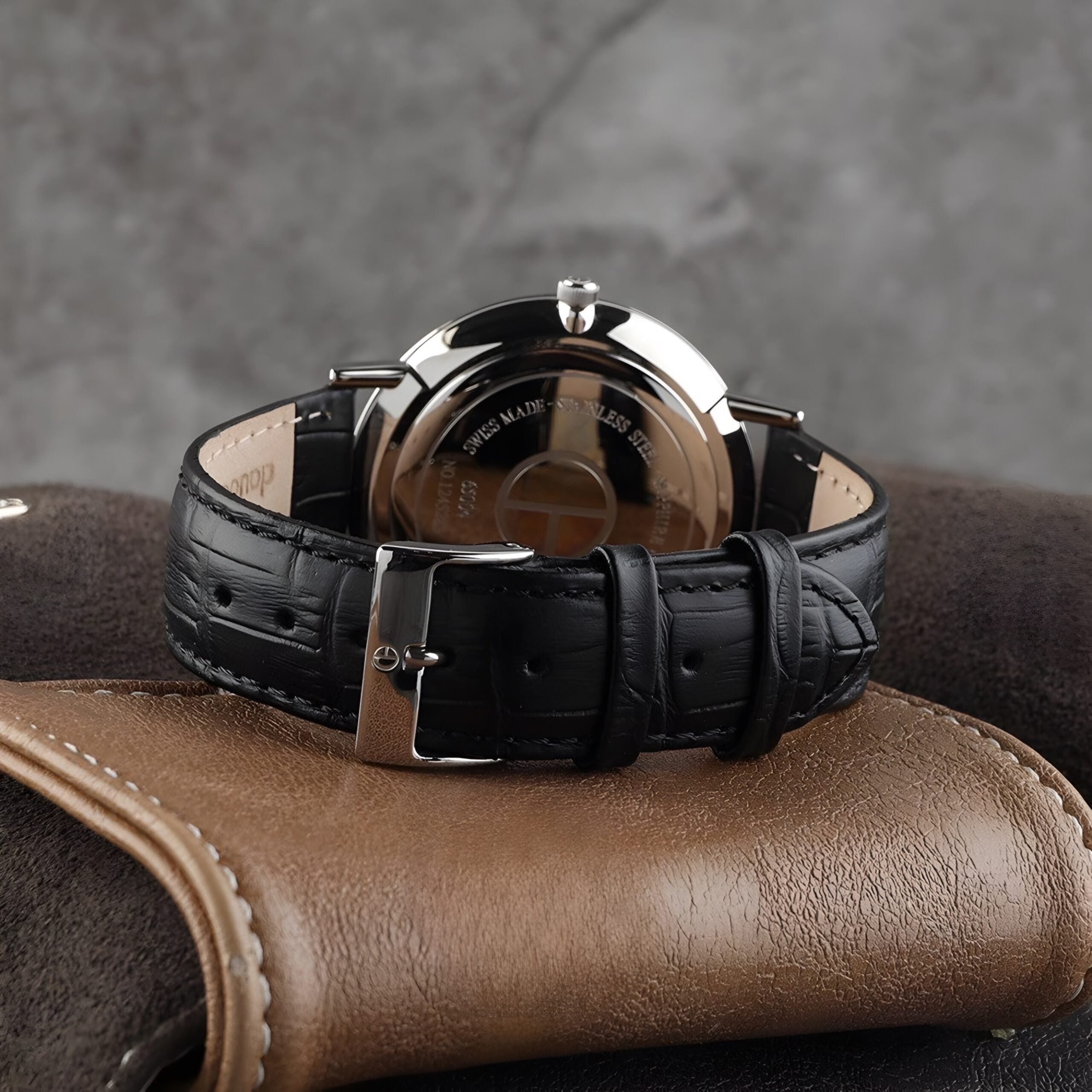 Reloj Claude Bernard Classic Esfera Negra Hombre 65004.3GING