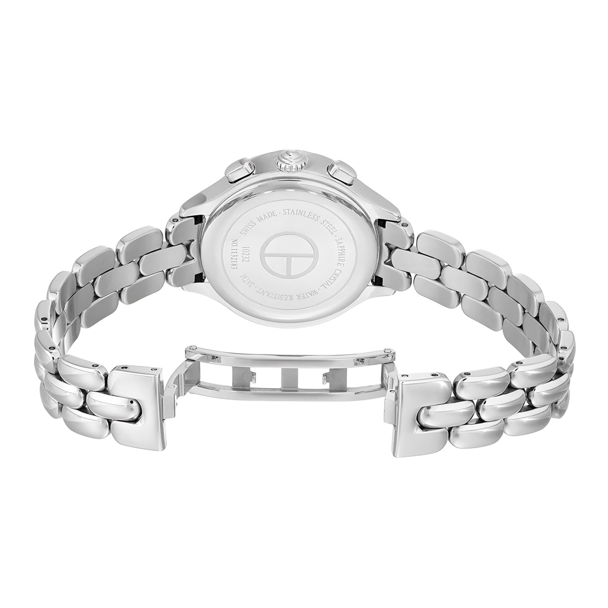 Reloj Claude Bernard New Dress Code Chronograph 38mm Mujer 10232.3PMNAIN