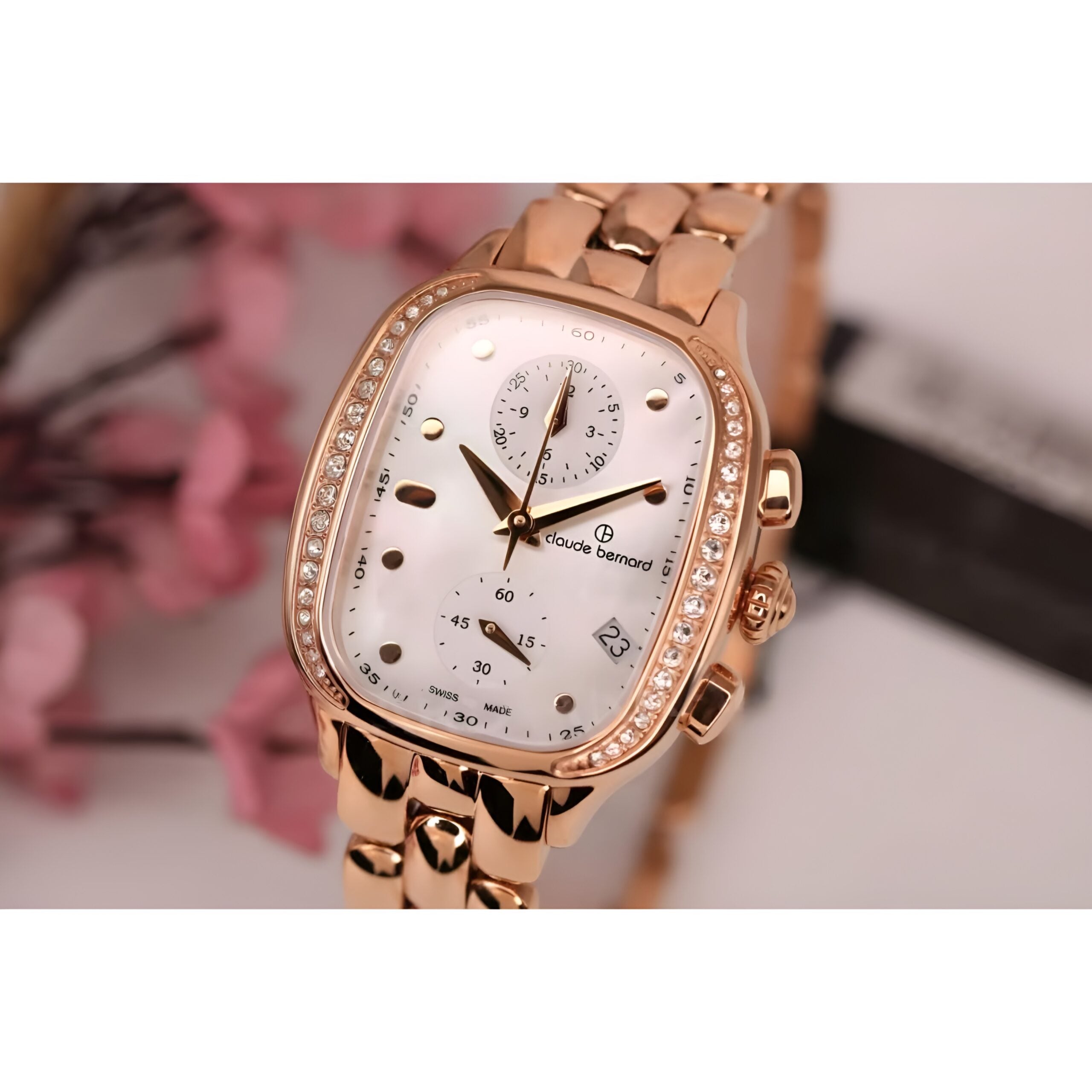 Reloj Claude Bernard Rose Gold Mujer 10800.37RPMNAIR