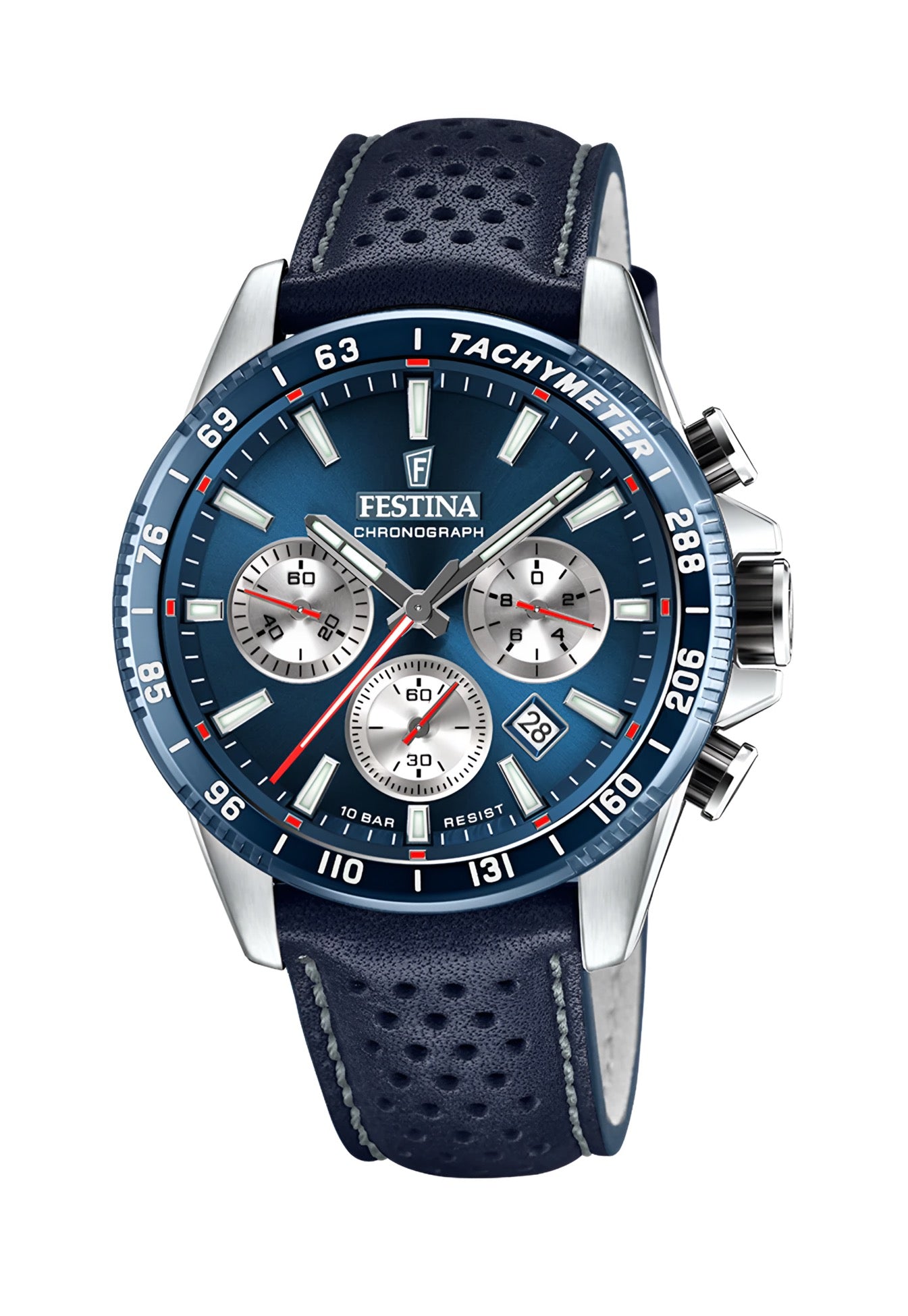 Reloj Festina F205612 Timeless Chronograph Azul Hombre