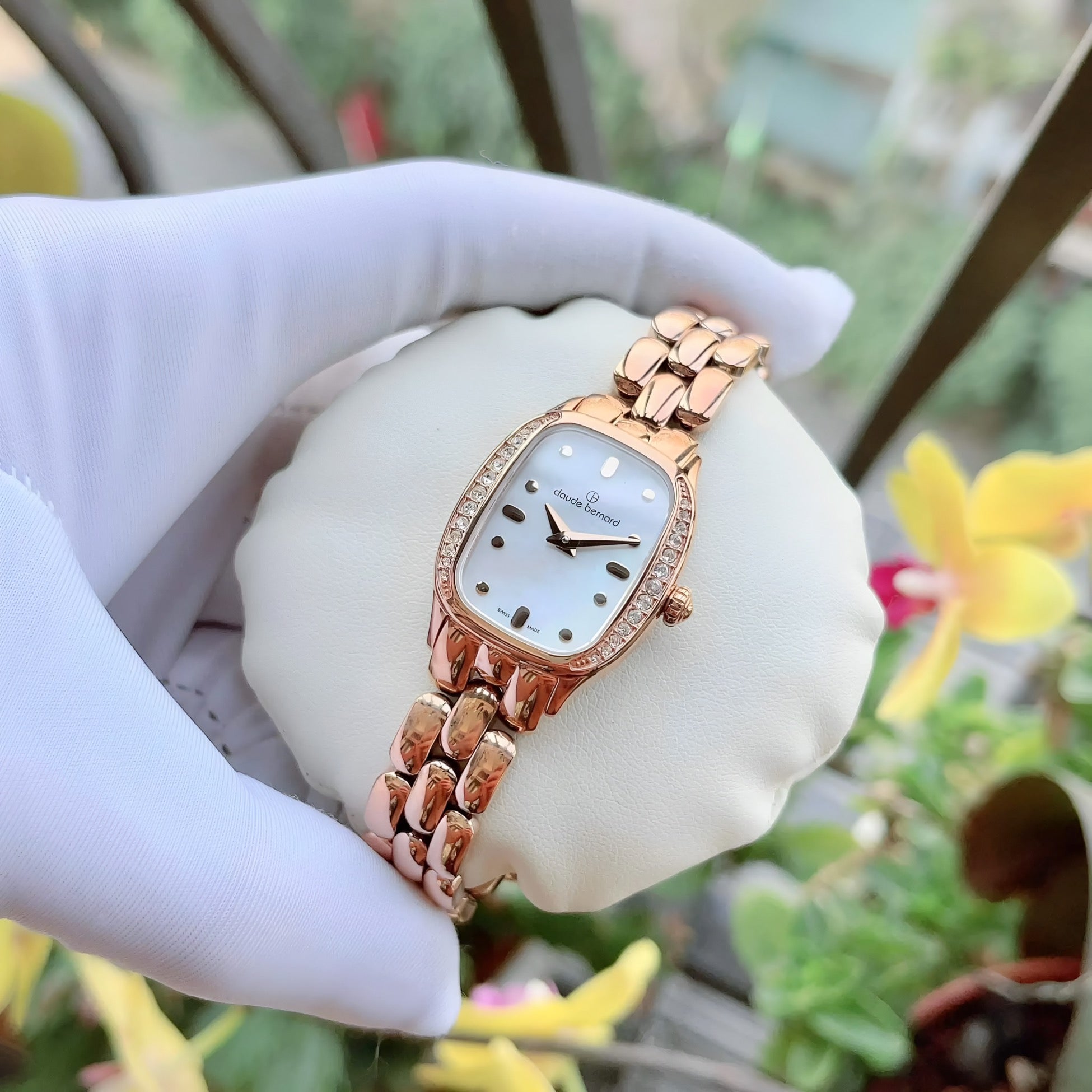 Reloj Claude Bernard Chic Rose Gold Mujer 20218.37RPMNAIR