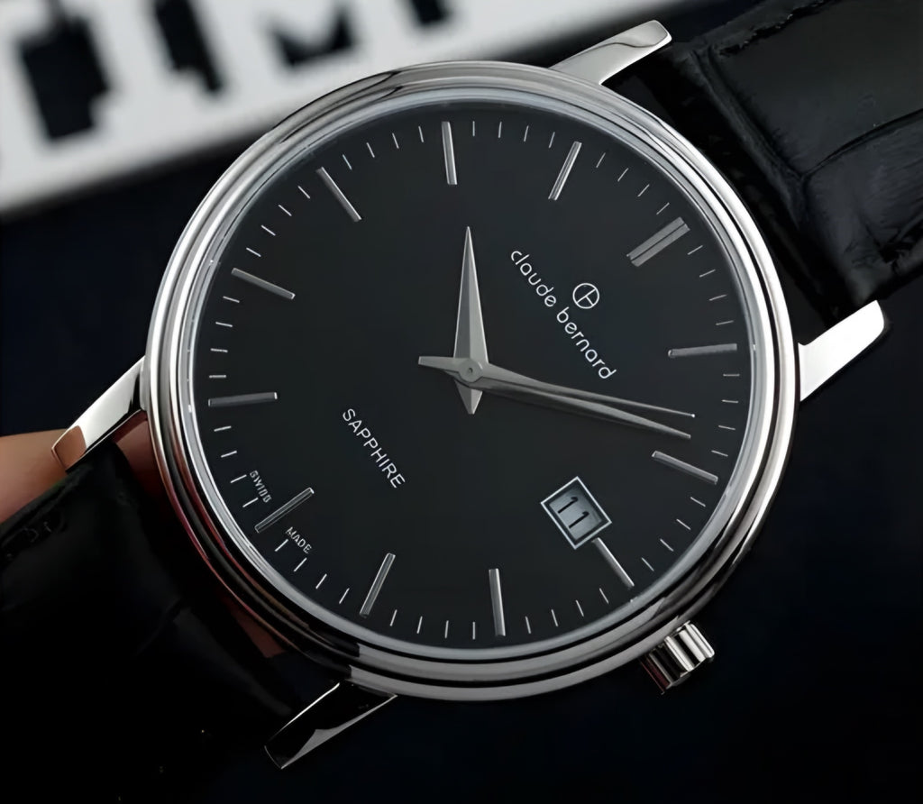 Reloj Claude Bernard Classic Cuero Negro Hombre 53009.3NIN