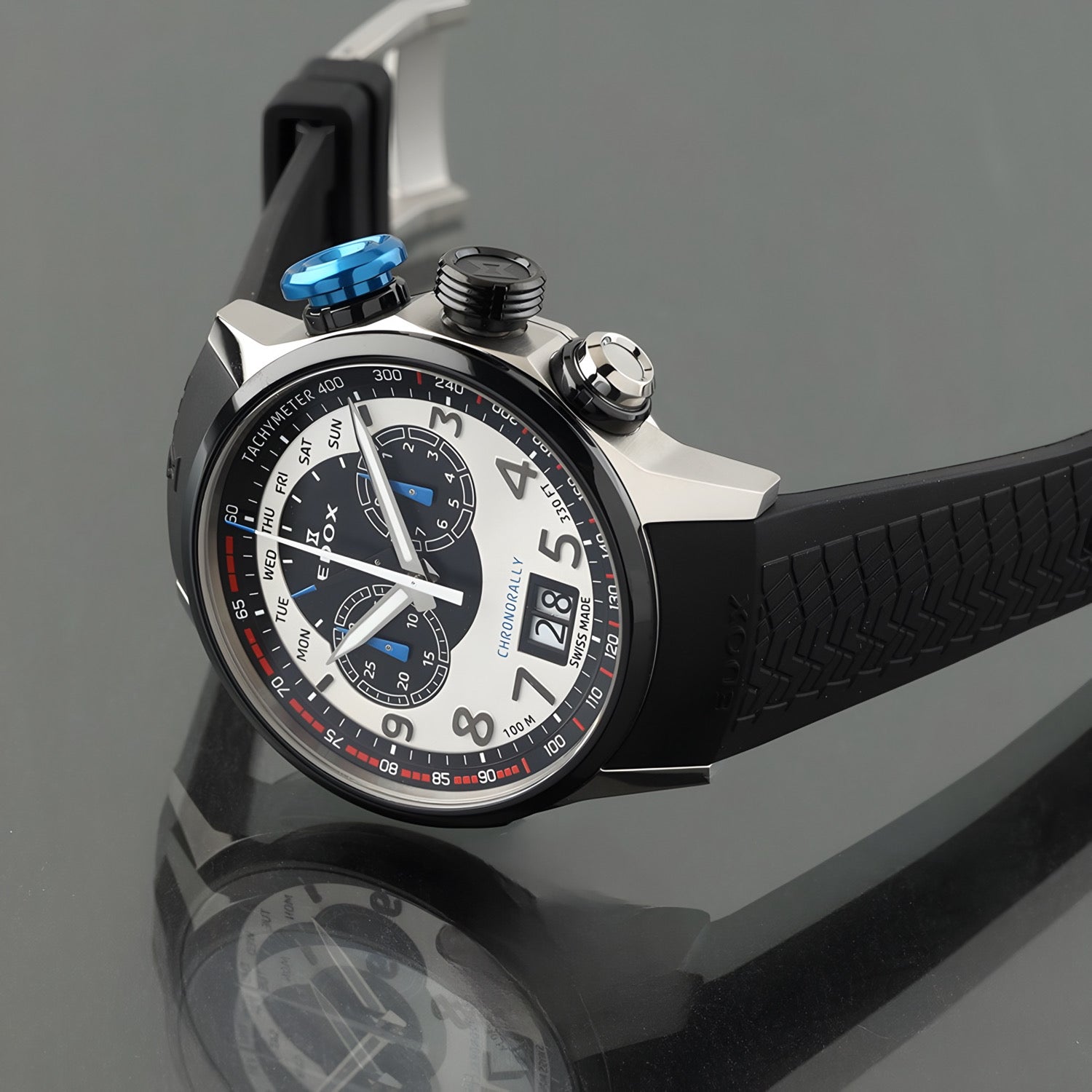 Reloj Edox Chronorally Limited Edition Hombre 38001.TINNBUBN