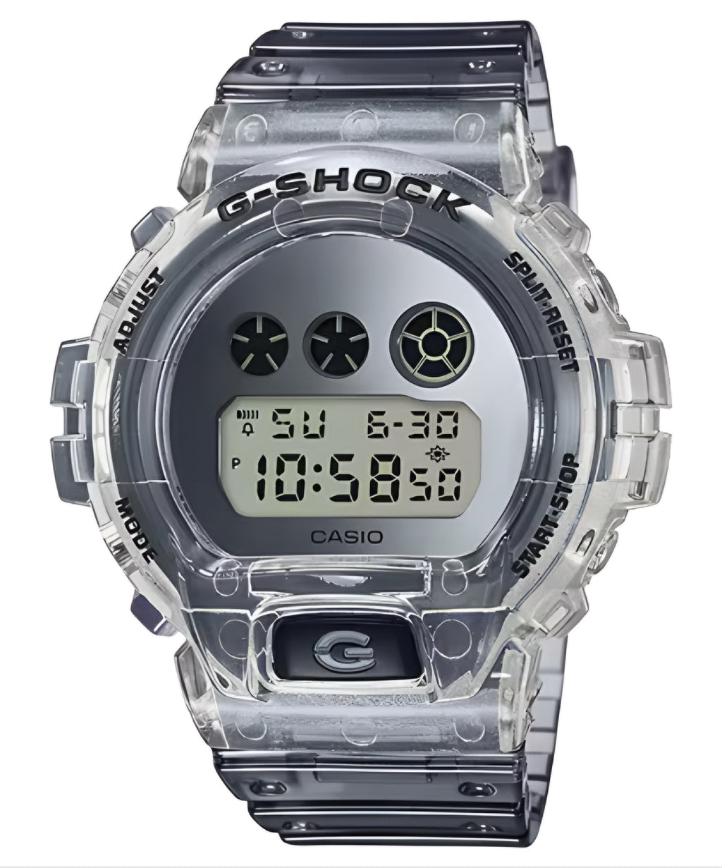 Reloj Casio G-shock Dw6900sk-1dr Color De La Correa Transparente