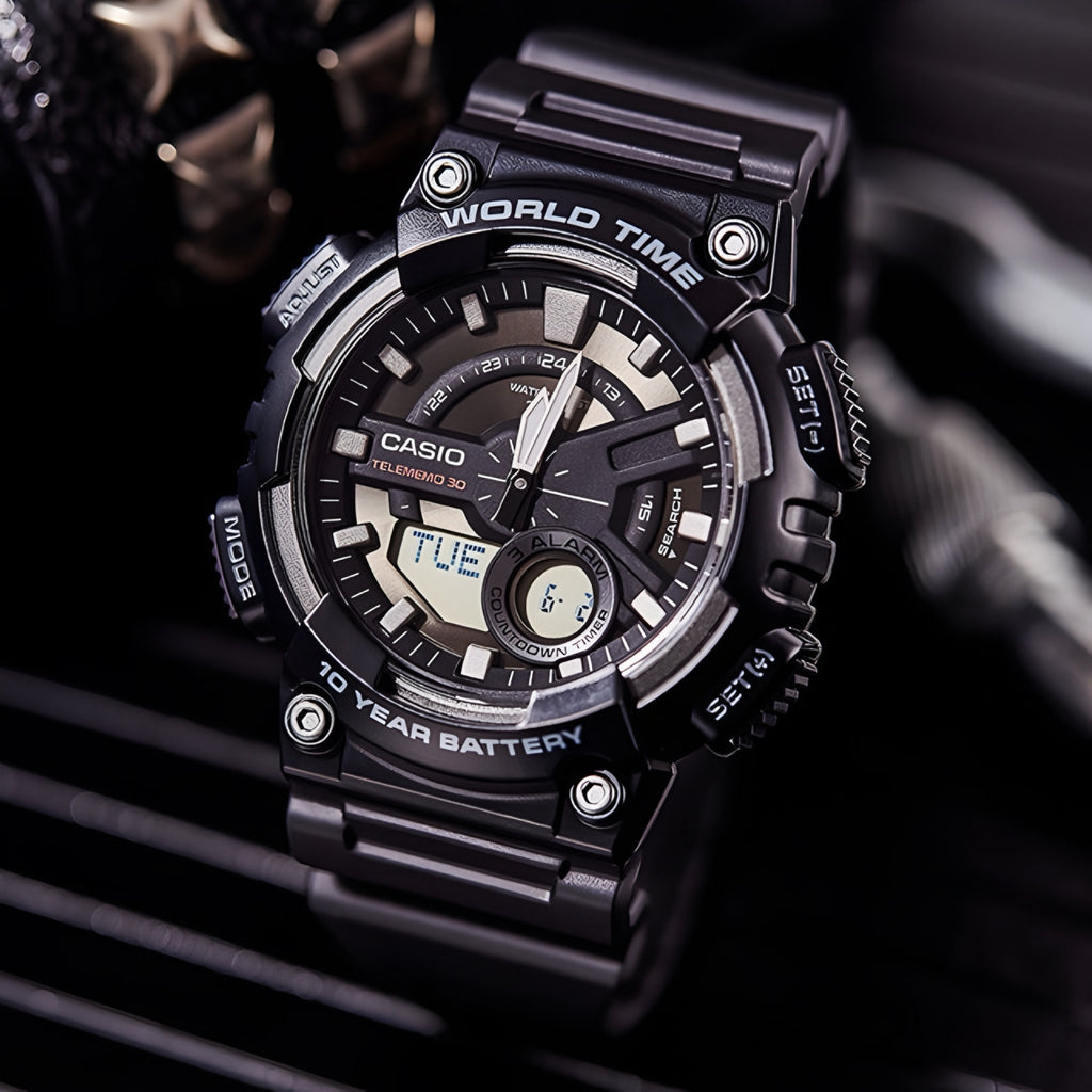 Reloj Casio Análogo Digital Hombre AEQ-110W-1AVDF