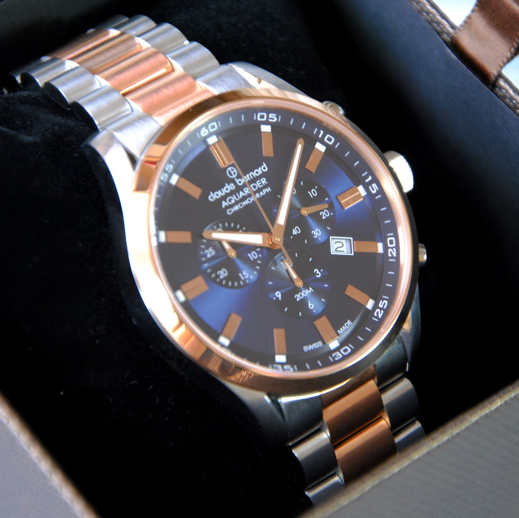 Reloj Claude Bernard Cronografo Acero Hombre 10222.357RMBUIR1
