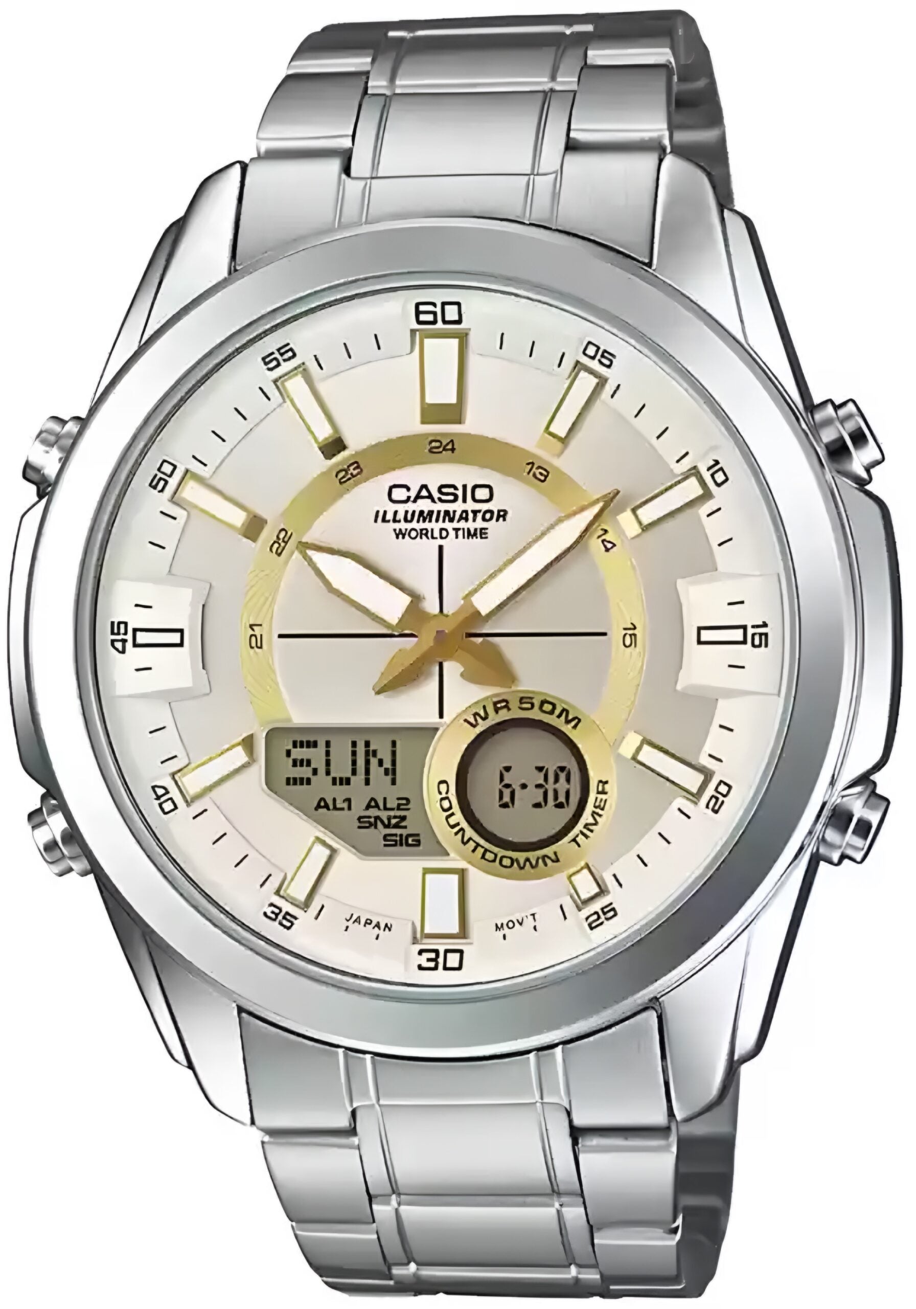 Reloj Casio AMW810D-9AVDF Acero Hombre
