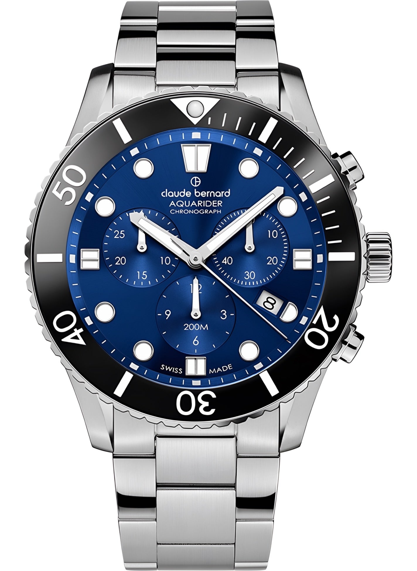 Reloj Claude Bernard Aquarider Chronograph Hombre