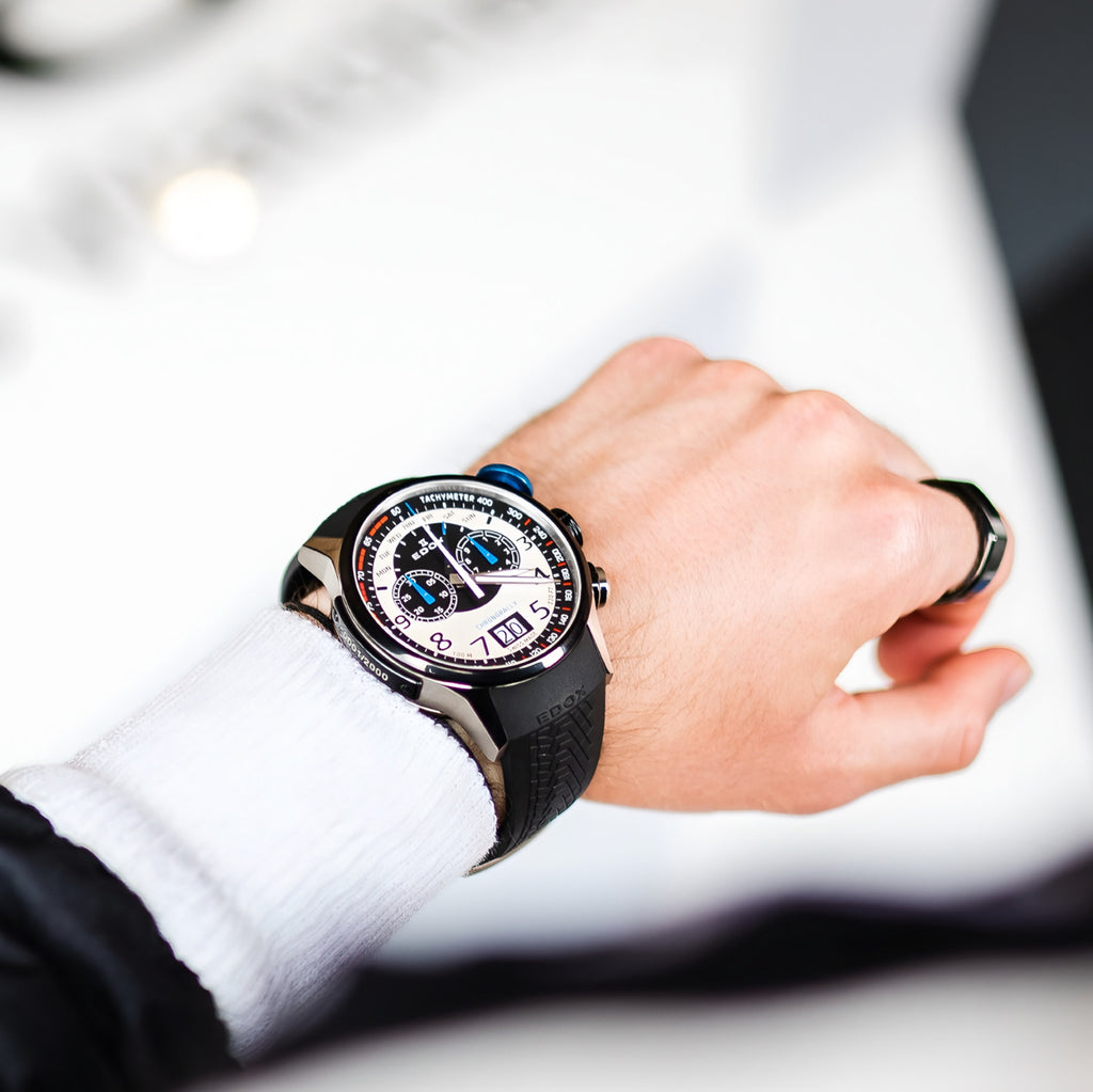 Reloj Edox Chronorally Limited Edition Hombre 38001.TINNBUBN