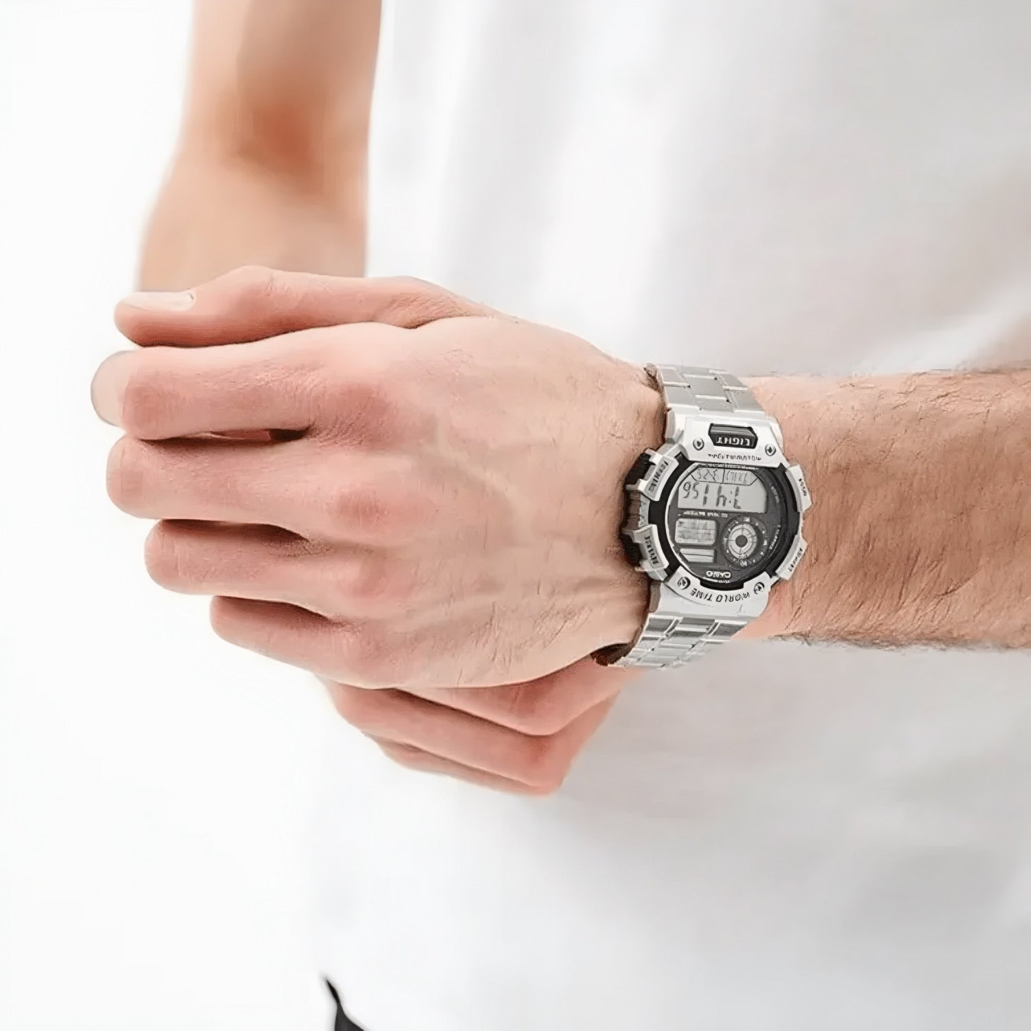 Reloj Casio Digital Acero Hombre AE-1000WD-1AVDF