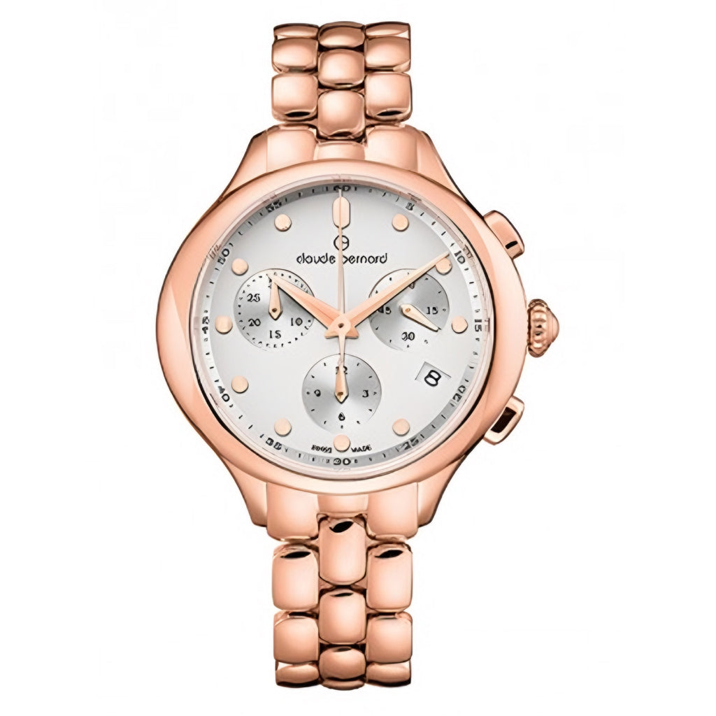 Reloj Claude Bernard Chronograph Rose Gold Mujer 10232.37RMAIR