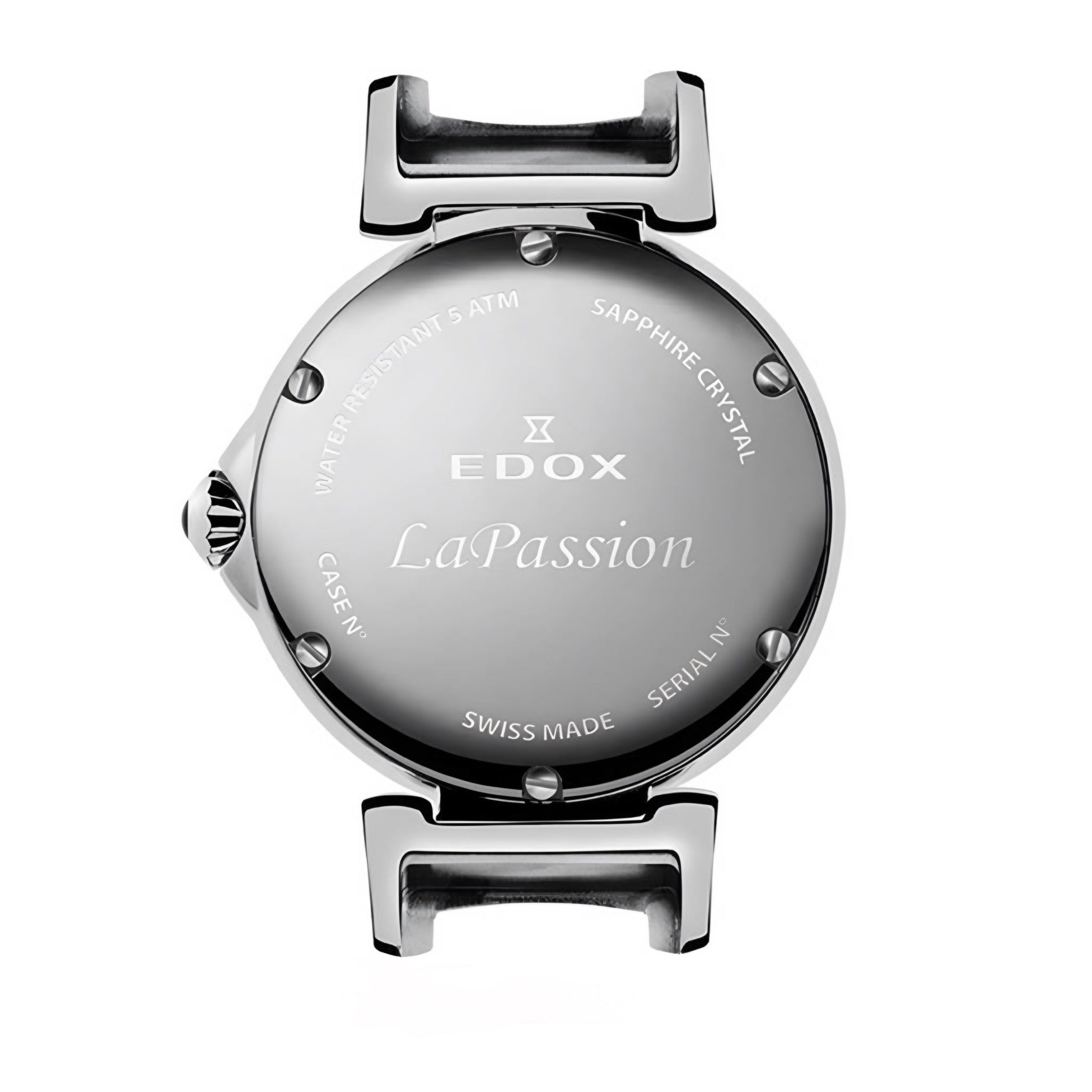 Reloj Edox La Passion Black Dial 29mm Mujer 57002.3CNIN