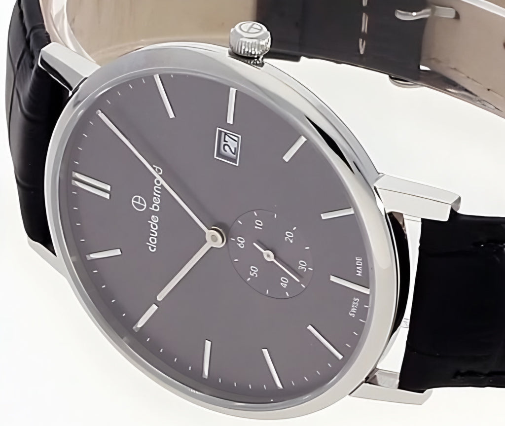 Reloj Claude Bernard Classic Esfera Negra Hombre 65004.3GING