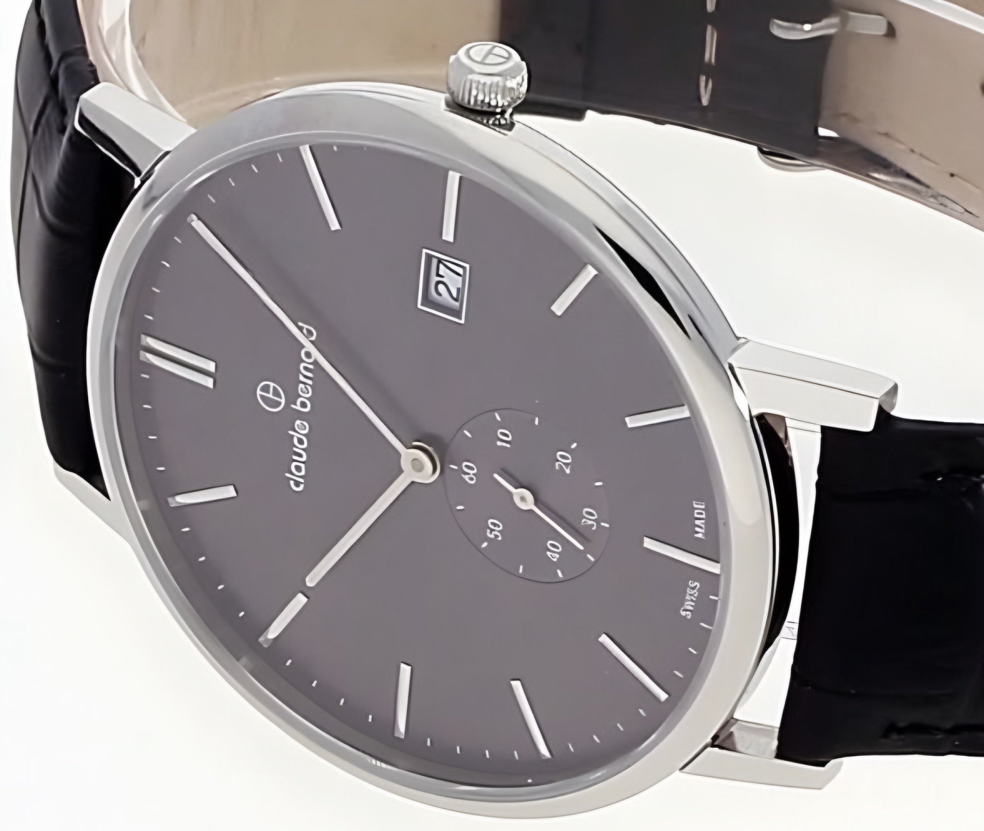 Reloj Claude Bernard Classic Esfera Negra Hombre 65004.3GING