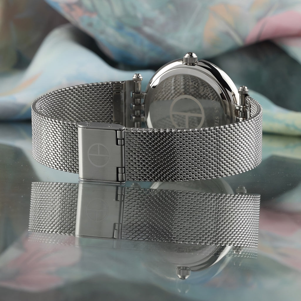 Reloj Claude Bernard Dress Code Mujer Plateado 20085.3MNPN