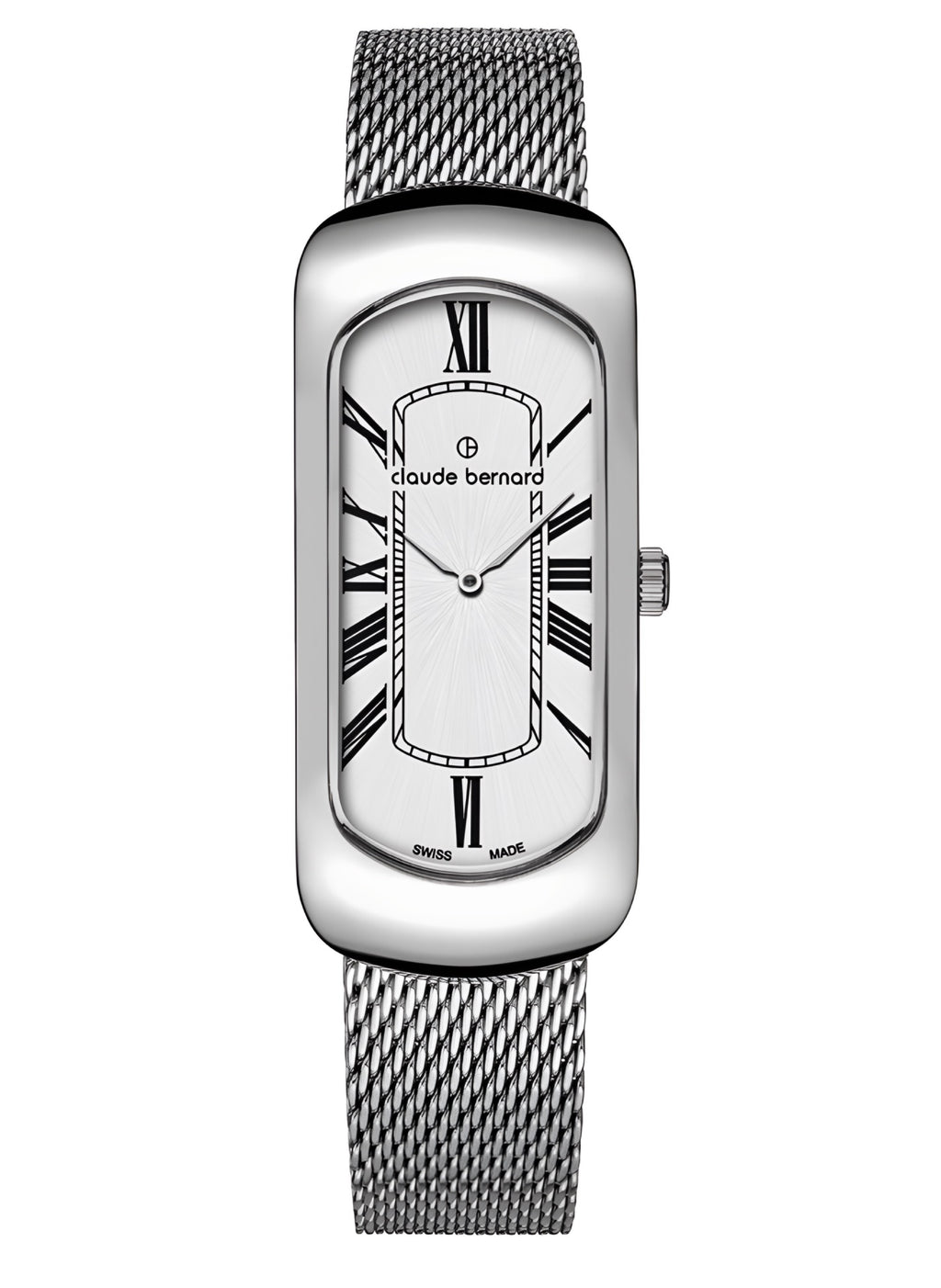 Reloj Claude Bernard Silver Dress Code 20 x 46 mm Mujer