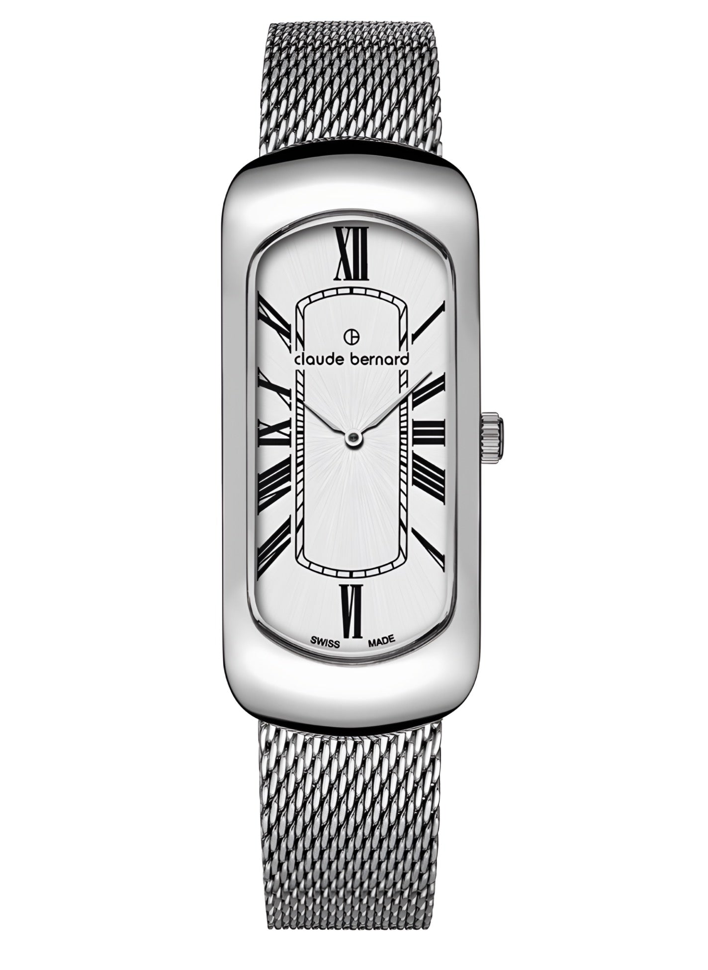 Reloj Claude Bernard Silver Dress Code 20 x 46 mm Mujer