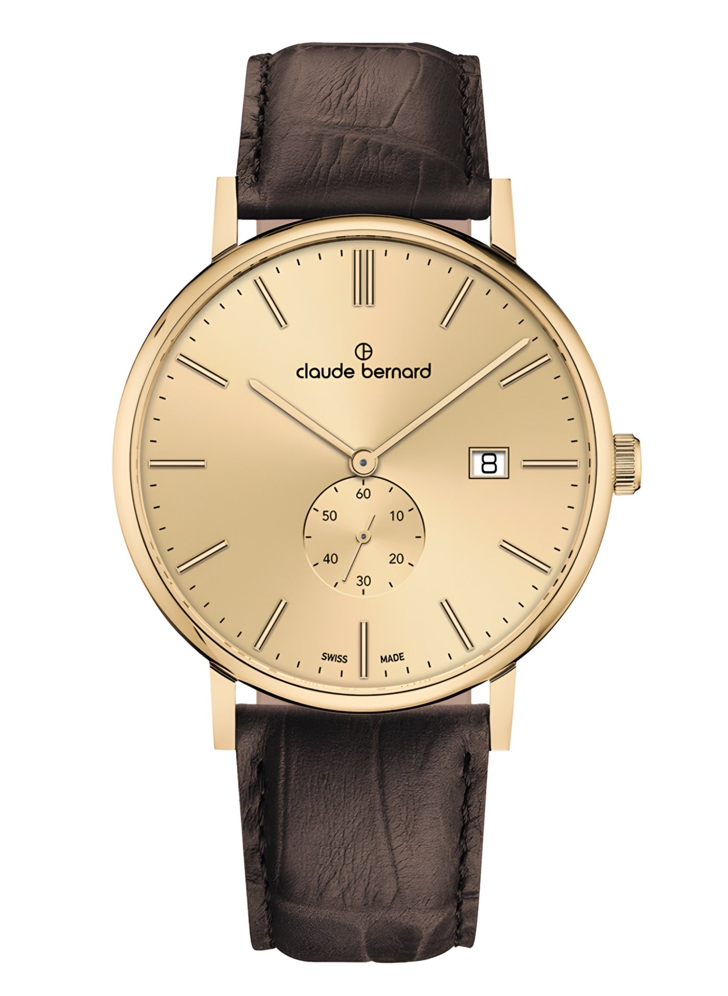 Reloj Claude Bernard Classic Slim Line 41mm Hombre