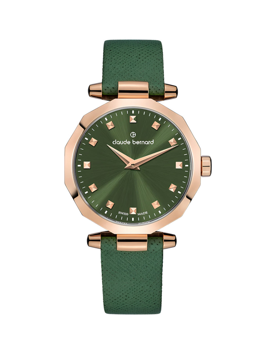 Reloj Claude Bernard Dress Code Verde Mujer