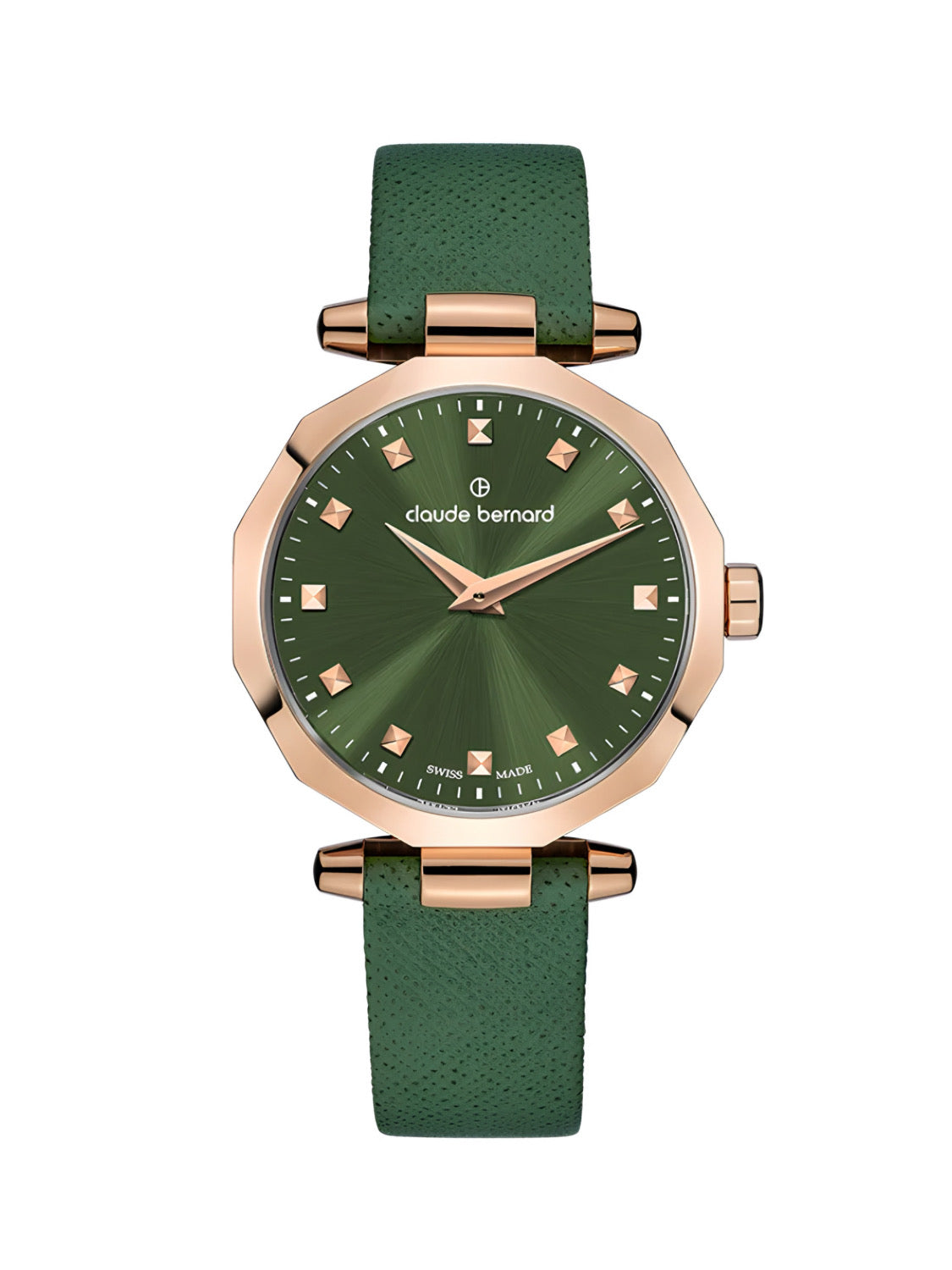 Reloj Claude Bernard Dress Code Verde Mujer