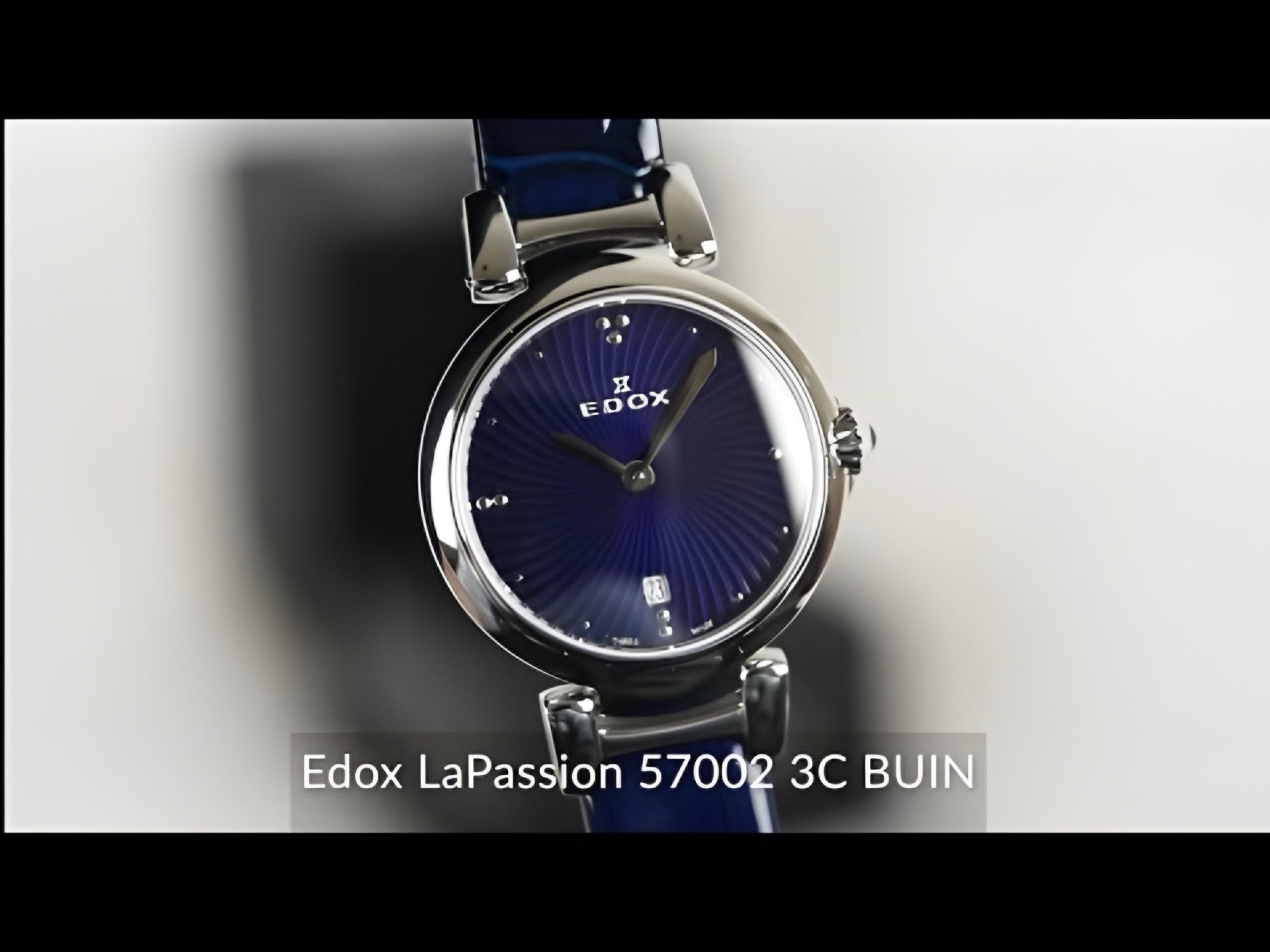 Reloj Edox Blue La Passion Mujer