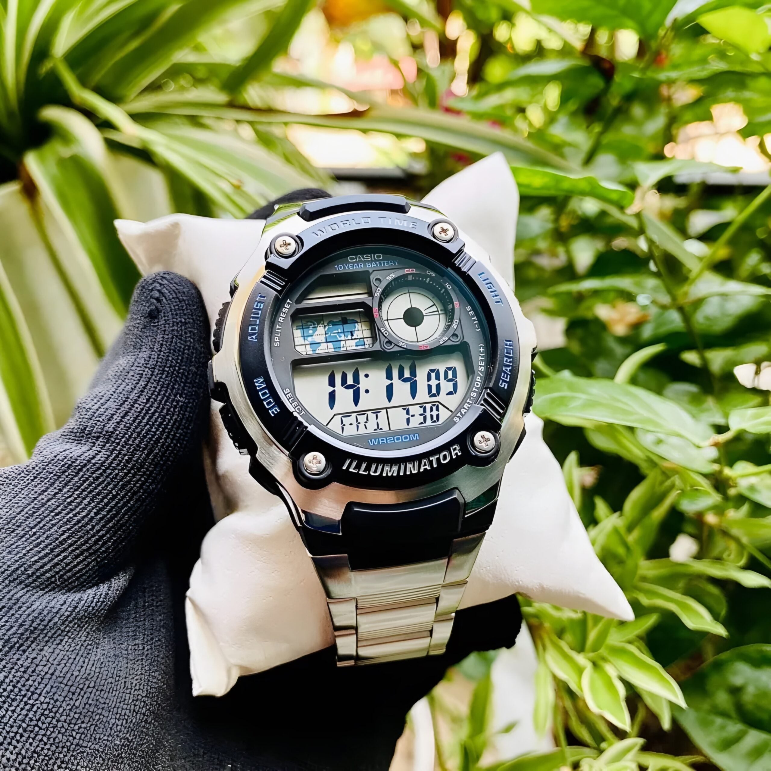 Reloj Casio AE-2100WD-1AVDF Plateado Hombre