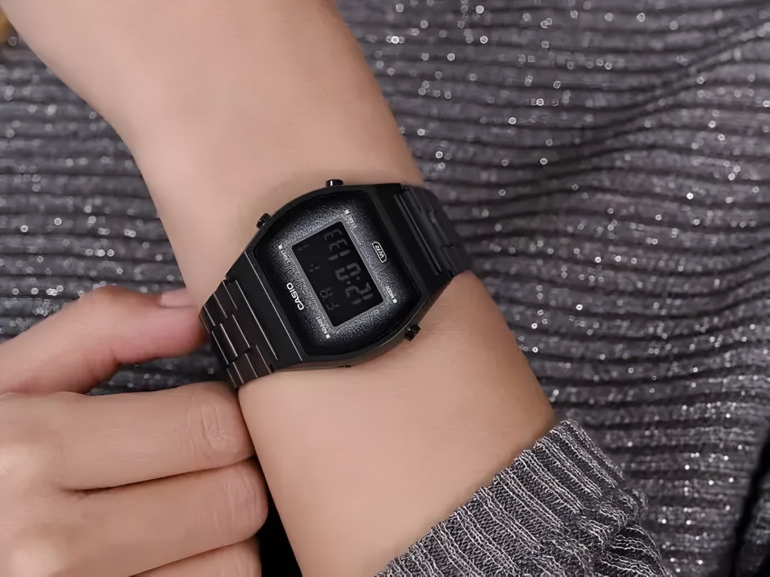Reloj Casio Vintage B640WBG-1BDF Negro Mujer