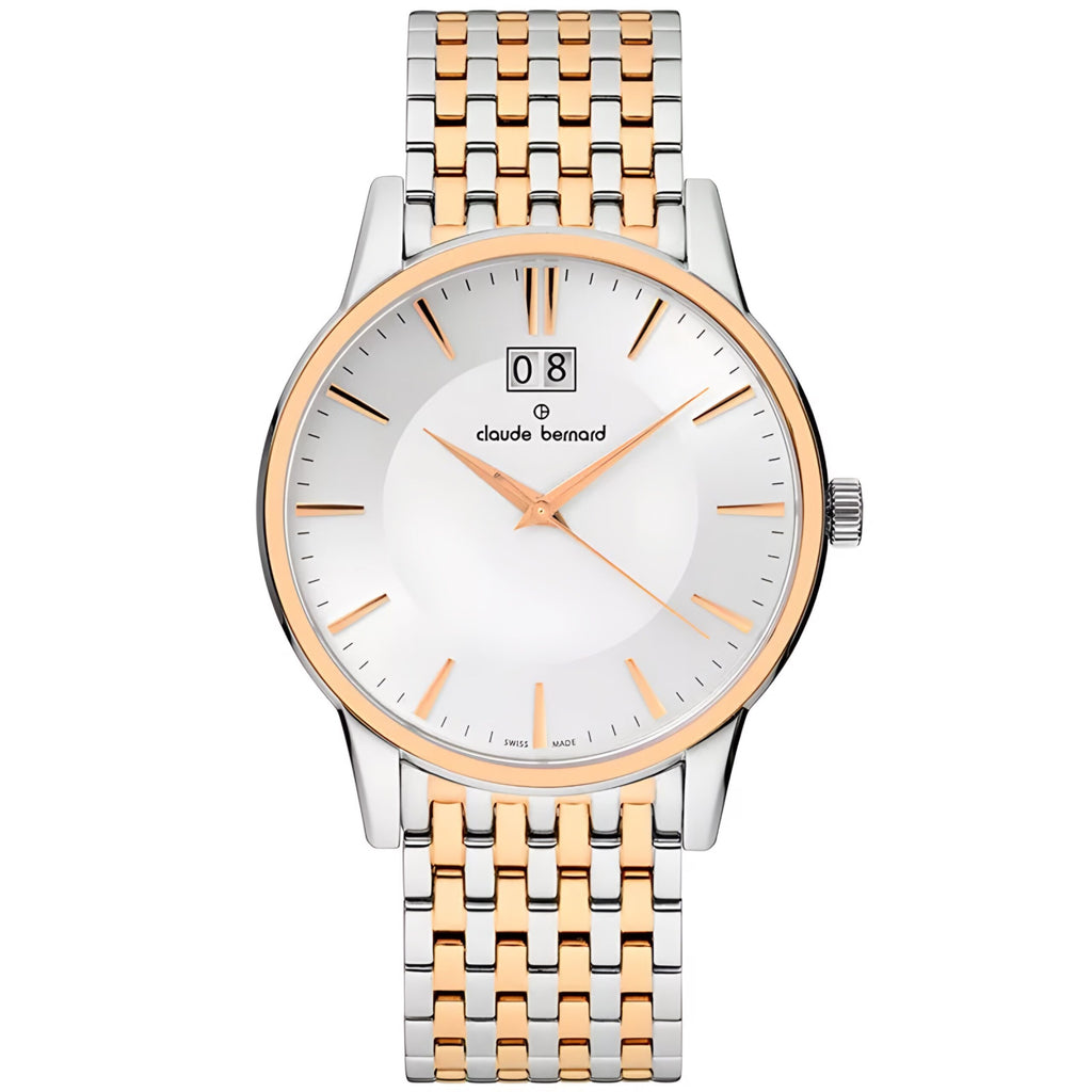 Reloj Claude Bernard Bicolor Hombre 40.5mm