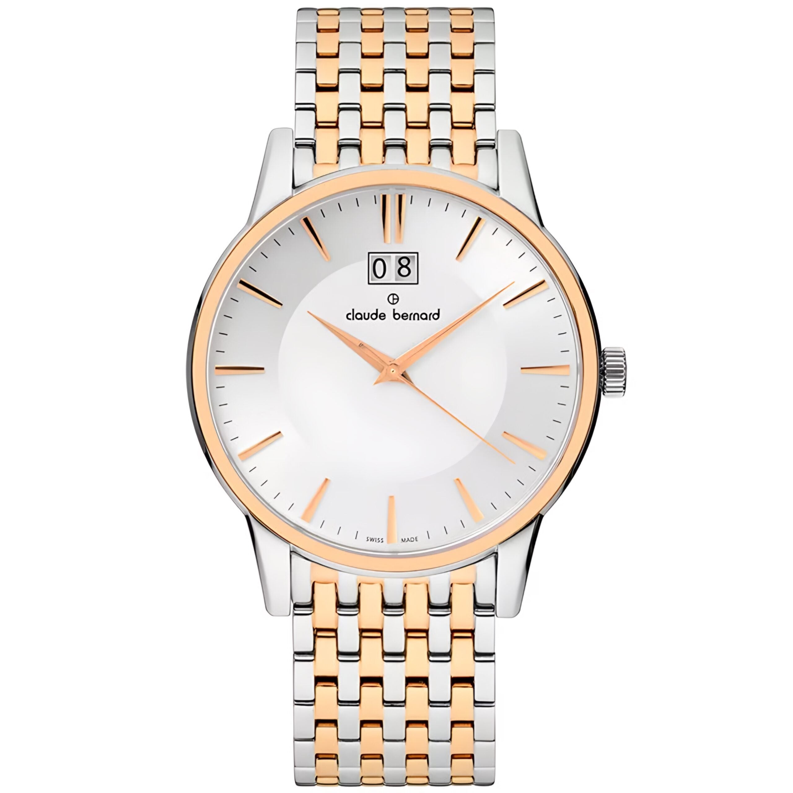 Reloj Claude Bernard Bicolor Hombre 40.5mm