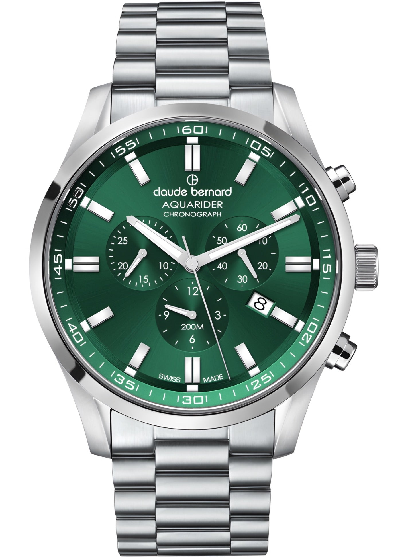 Reloj Claude Bernard Aquarider Cronografo Hombre