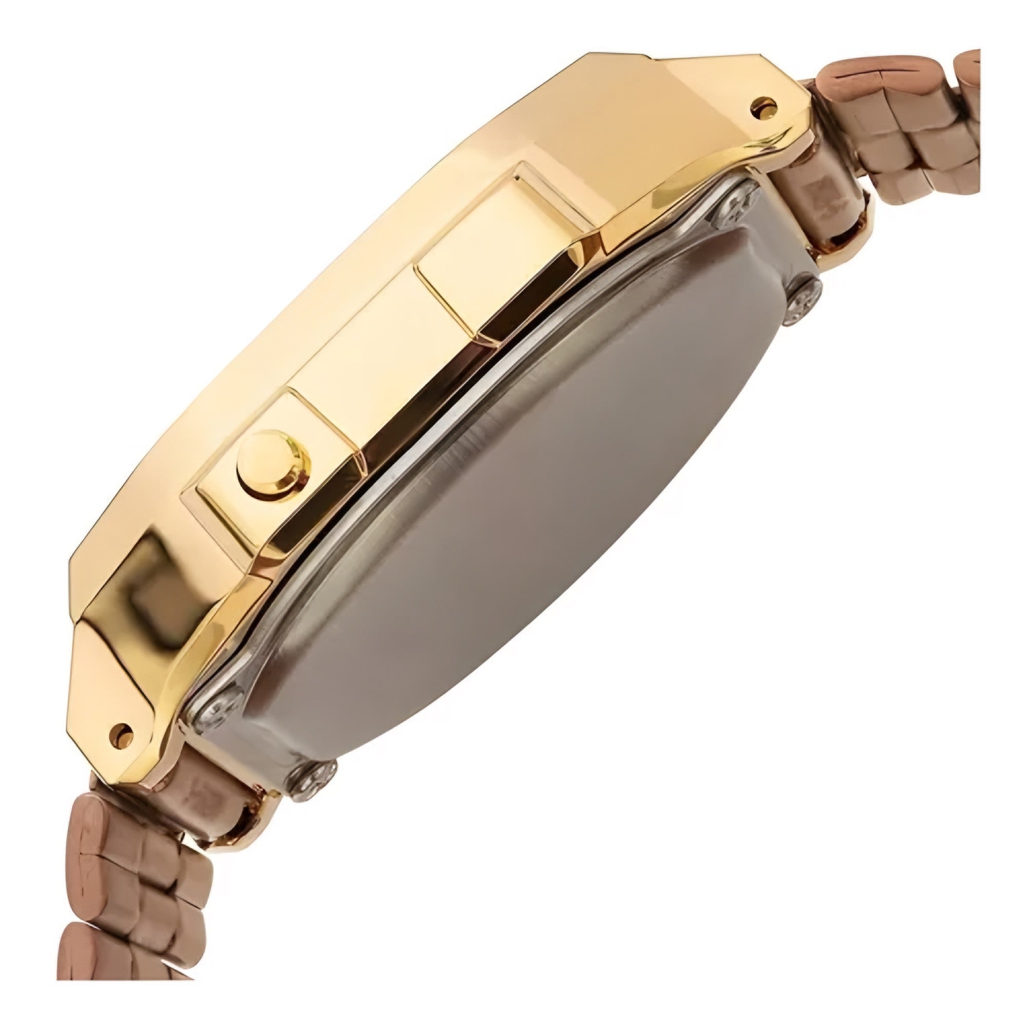 Reloj Casio A168WECM-5DF Dorado y Rosado Mujer