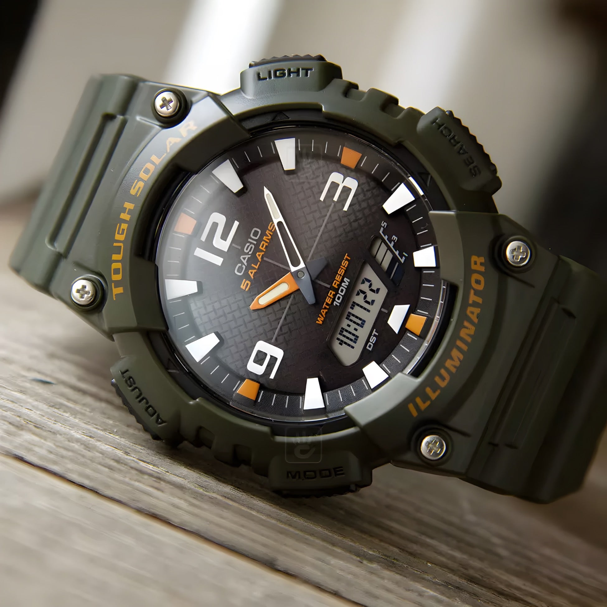 Reloj Casio Tough Solar AQ-S810W-3AVDF Hombre