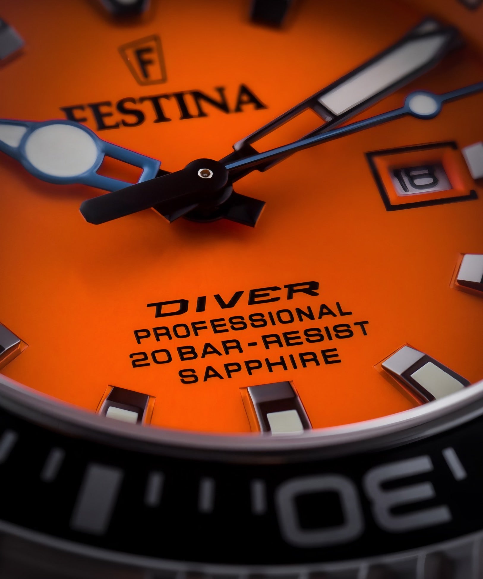 Reloj Festina F20664/4 Naranjo Hombre