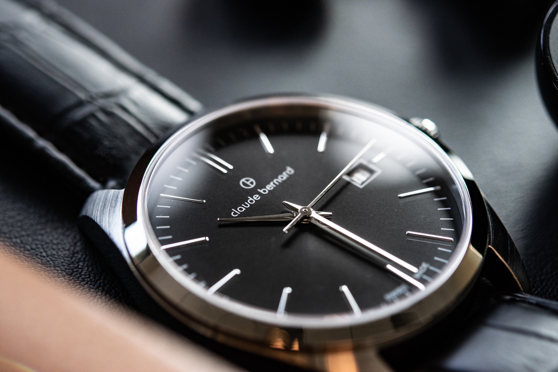 Reloj Claude Bernard Classic Negro 42mm Hombre 70201.3NIN