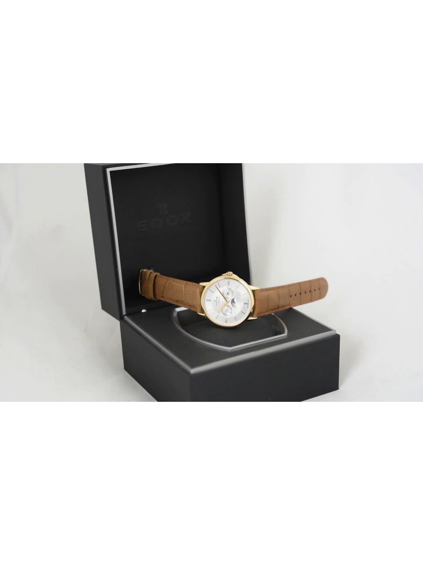 Reloj Edox Moon Phase Hombre