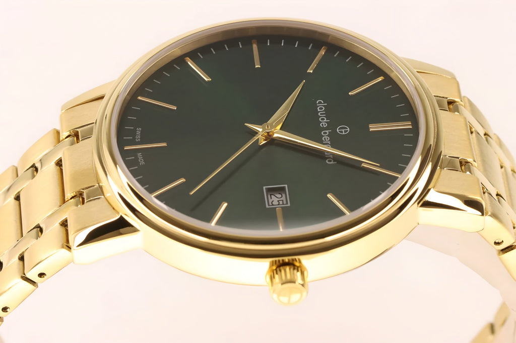Reloj Claude Bernard Esfera Verde 39mm Hombre 53007.37JMVID