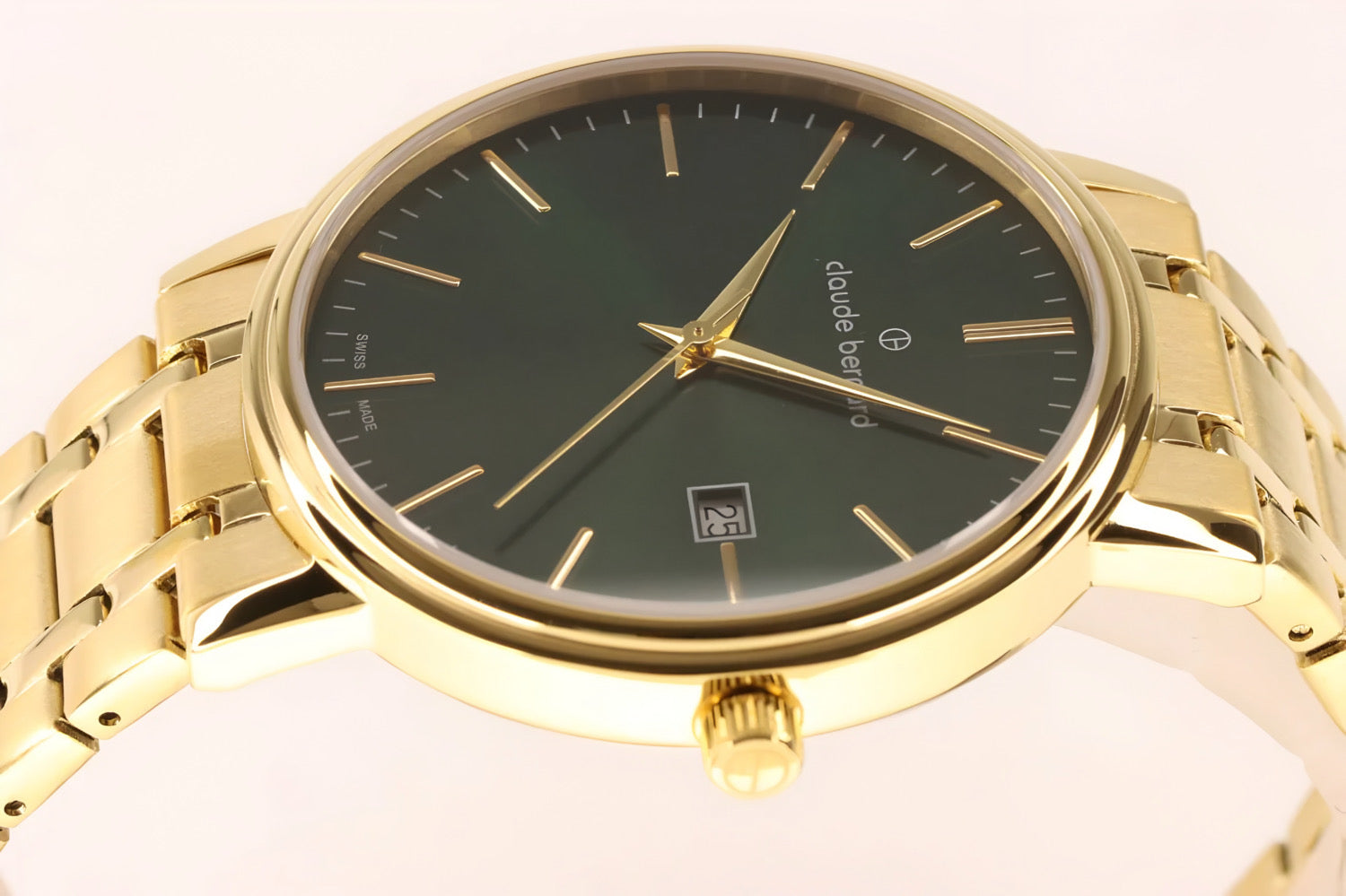 Reloj Claude Bernard Esfera Verde 39mm Hombre 53007.37JMVID