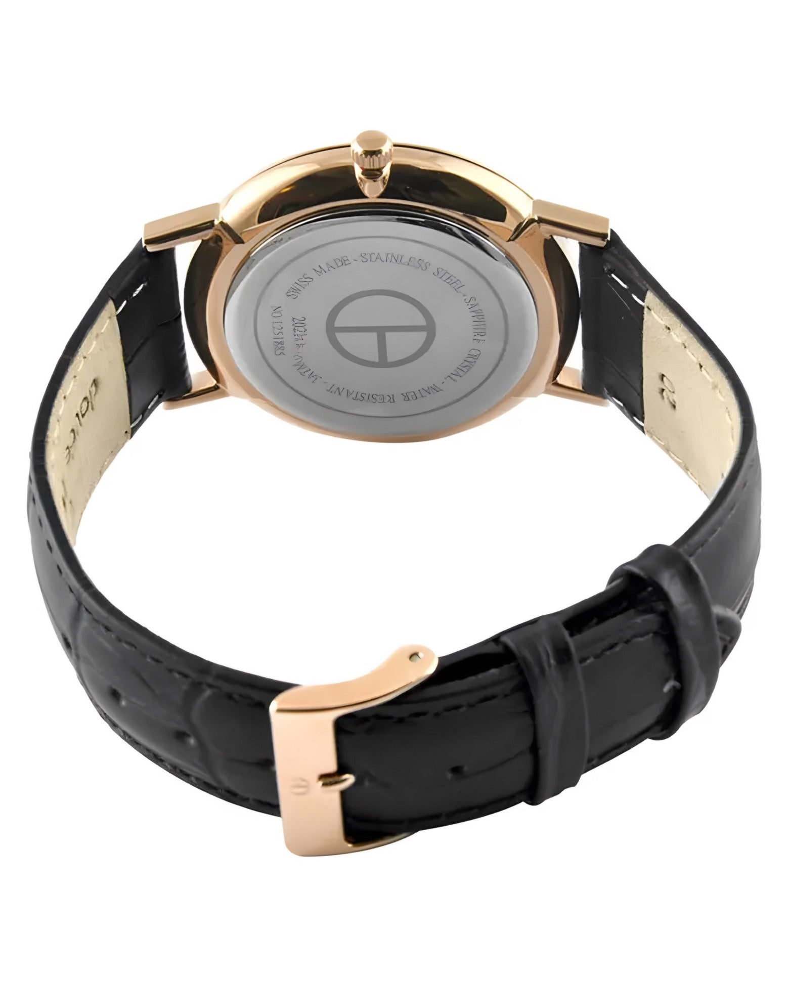 Reloj Claude Bernard Black Slim Line 41mm Hombre 20219.37RCNIR