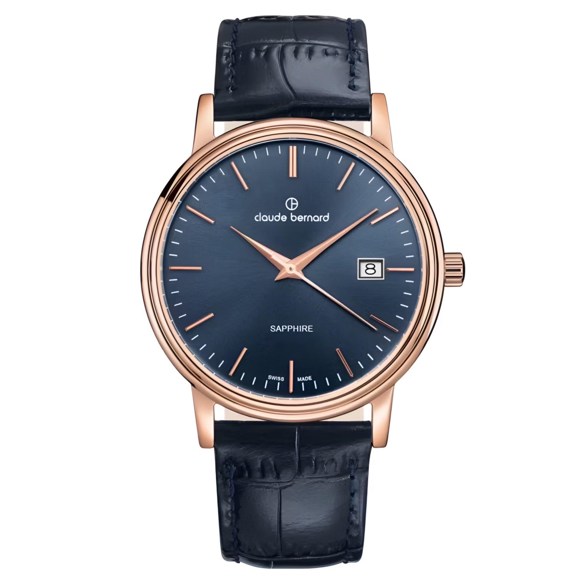 Reloj Claude Bernard Classic Azul Mujer