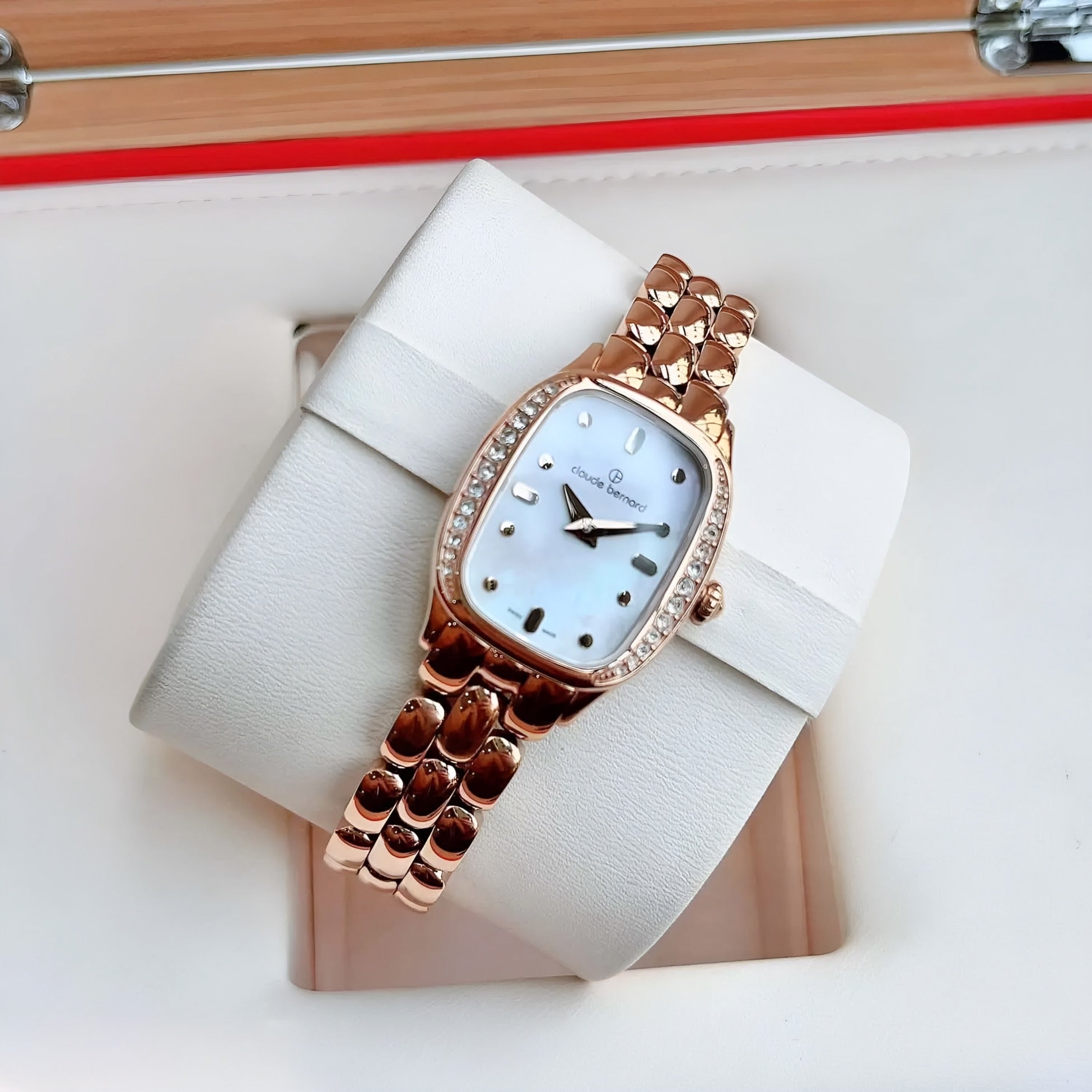 Reloj Claude Bernard Chic Rose Gold Mujer 20218.37RPMNAIR