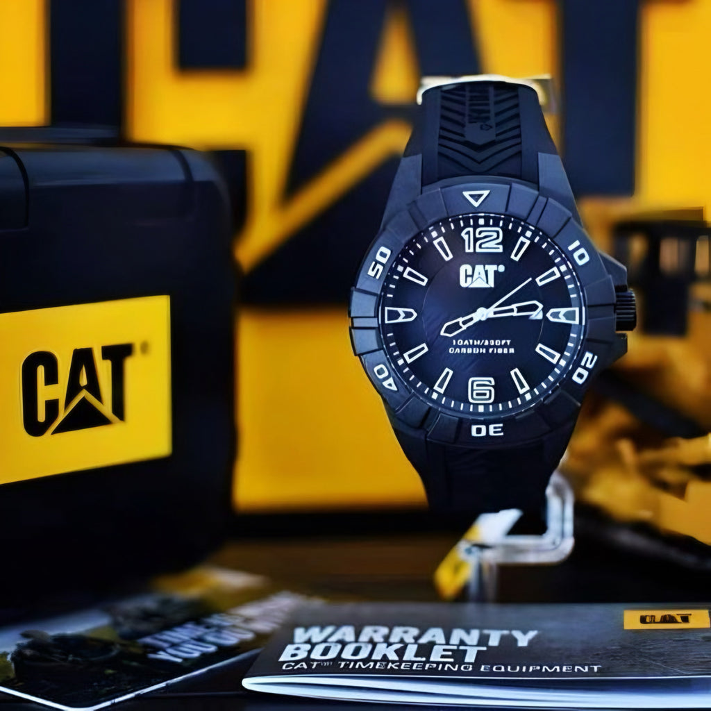 Reloj Cat K112121131 Negro Silicona Hombre