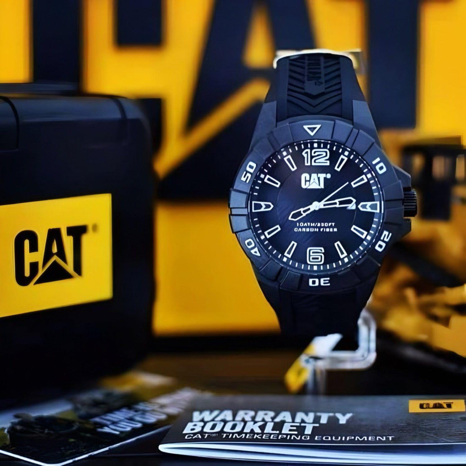 Reloj Cat K112121131 Negro Silicona Hombre