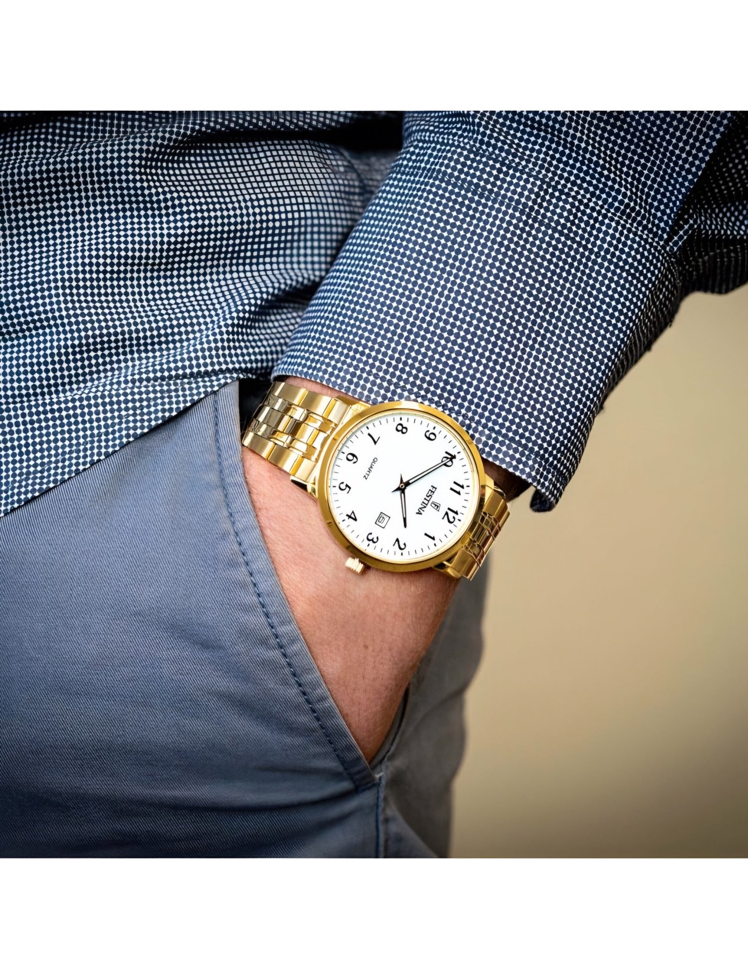 Reloj Festina F20513/1 Dorado Hombre