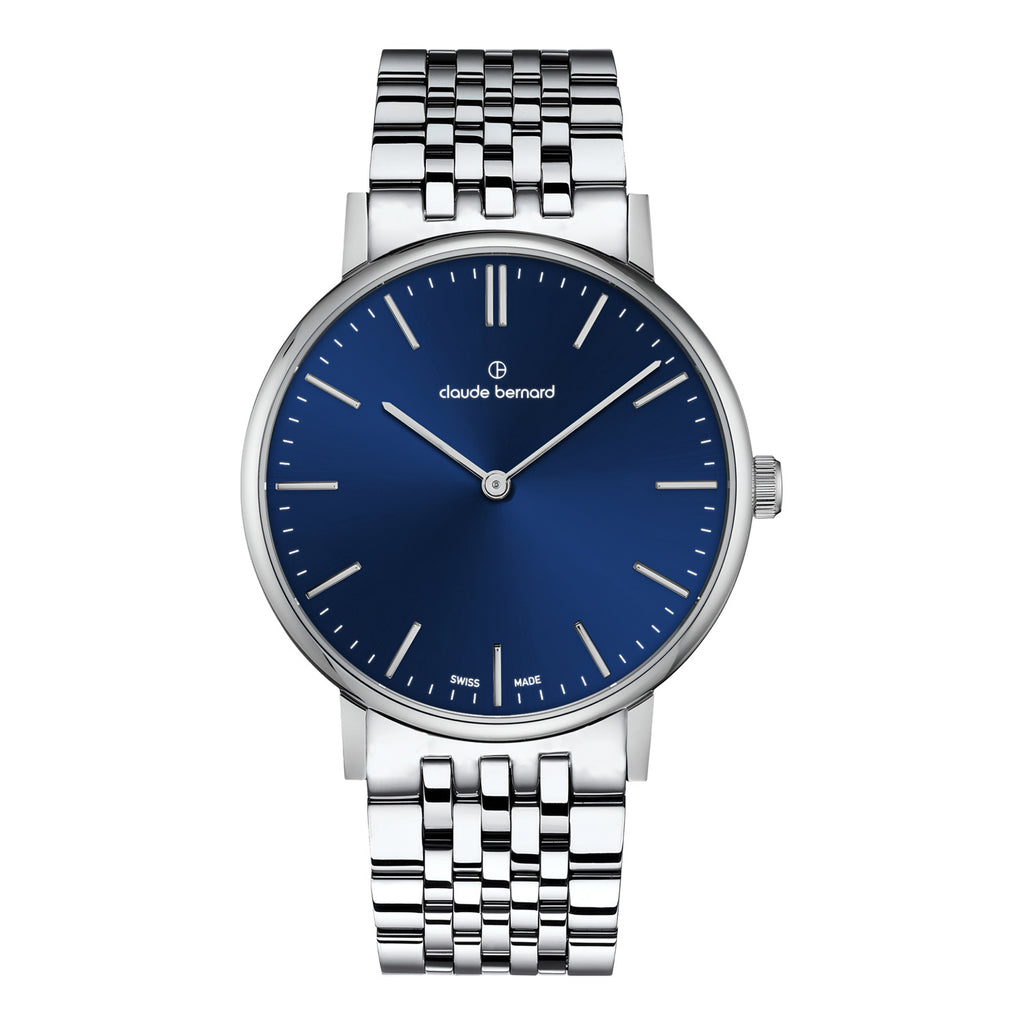 Reloj Claude Bernard Slim Line 39mm Silver Hombre 20234.3MBUIN